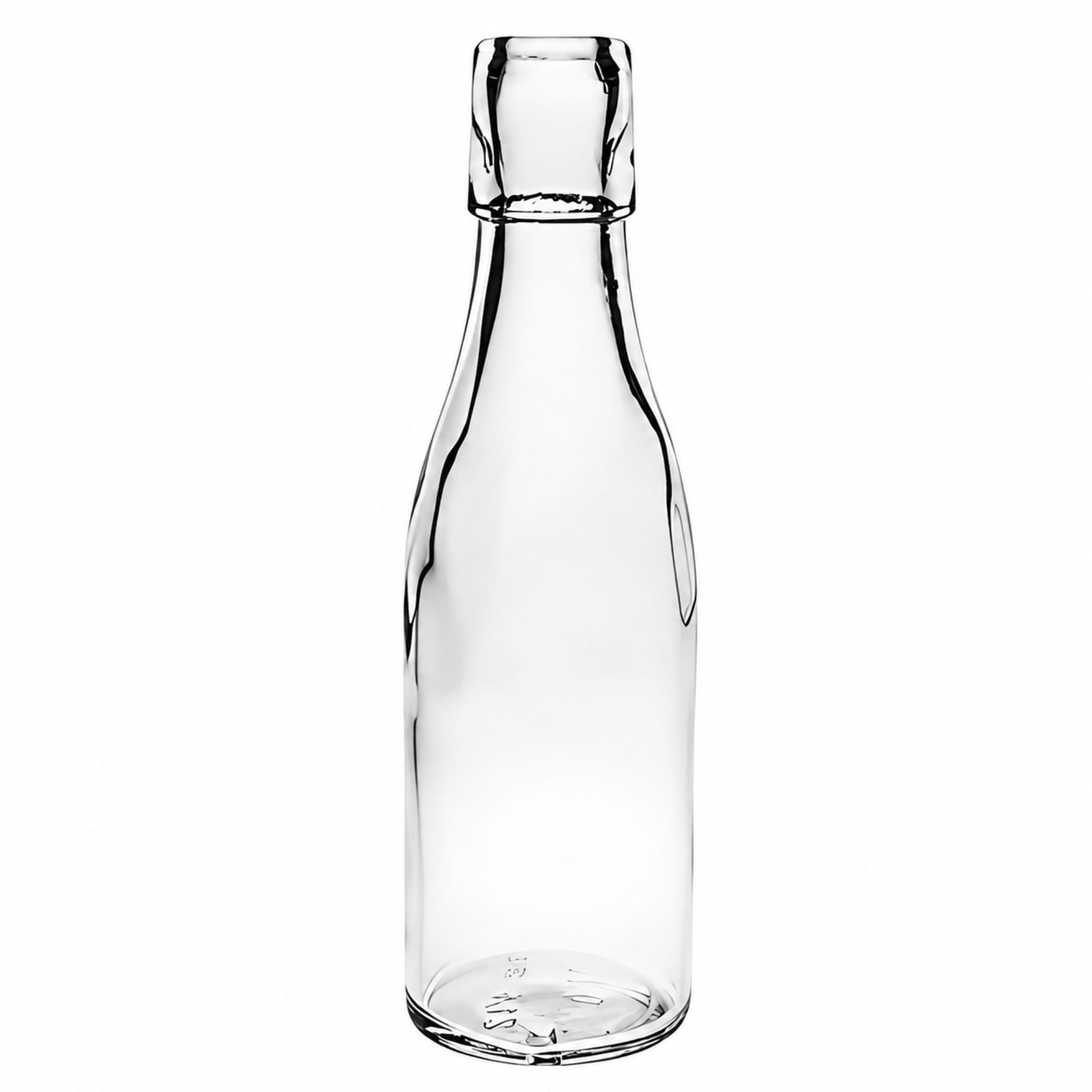 Glasflasche  200 ml mit Bügelverschluss