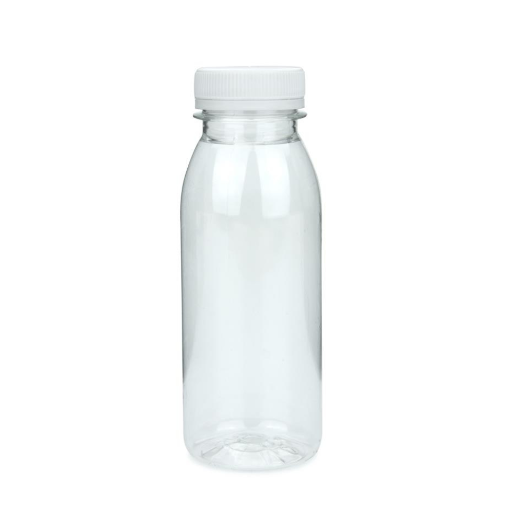 mikken 250 ml Getränkeflasche aus PET Kunststoff Plastikflasche Wasserflasche Smoothieflasche