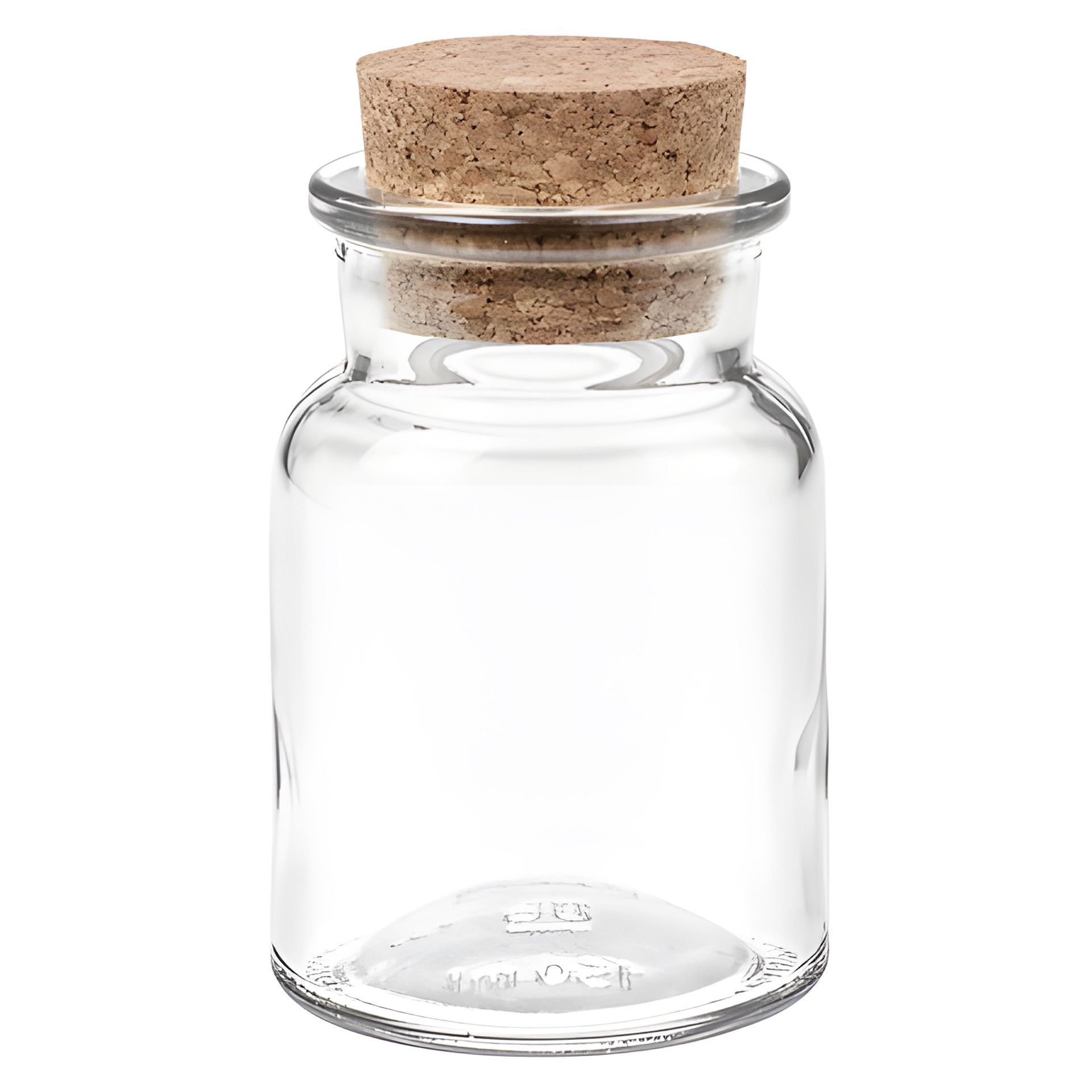 Korkenglas  150 ml Gewürzglas rund