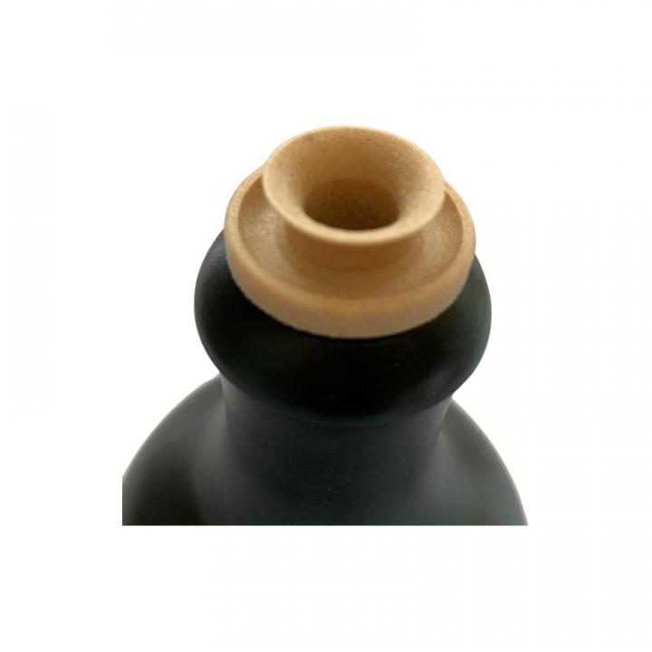 Keramikflaschen mit Ausgiesser 500 ml schwarz