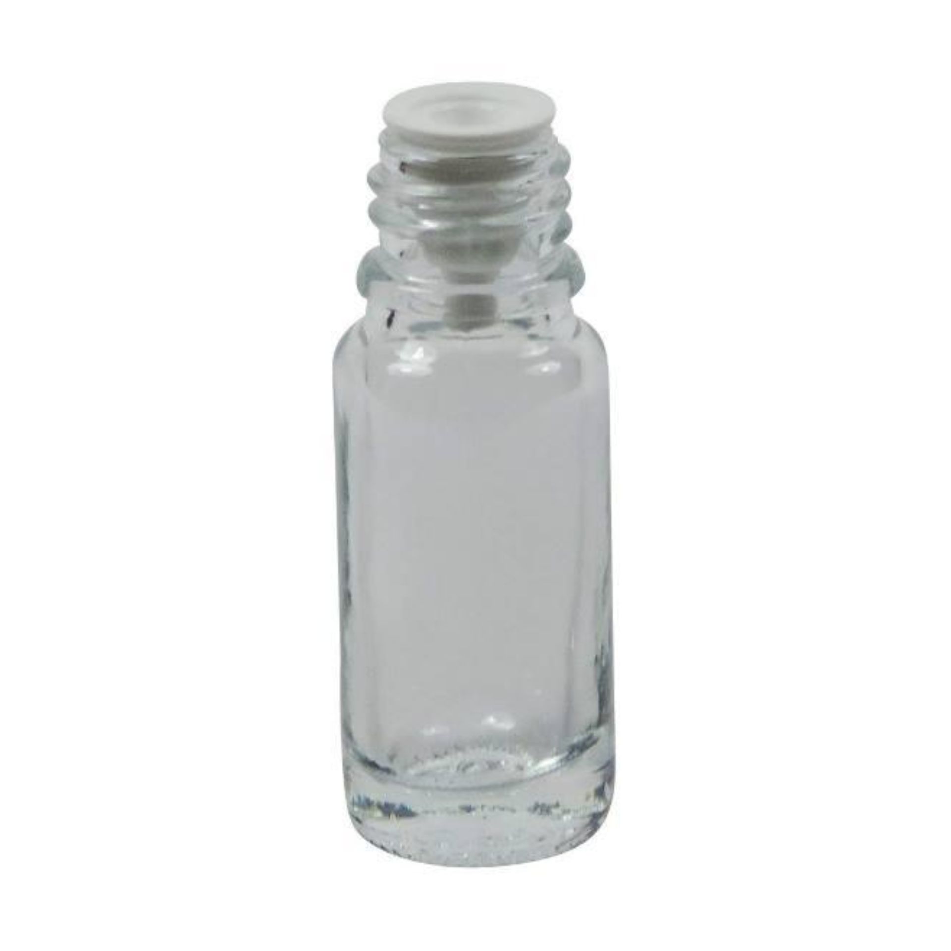 Tropfflasche 10 ml Dosierflasche mit Tropfeinsatz, ideal für präzise Dosierung von Flüssigkeiten, Bild der Flasche mit Dropper-Einsatz, auf Flaschen-Glaeser-und-Dosen.de.