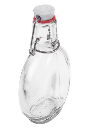Likörflasche 200 ml mit Draht-Bügelverschluss 