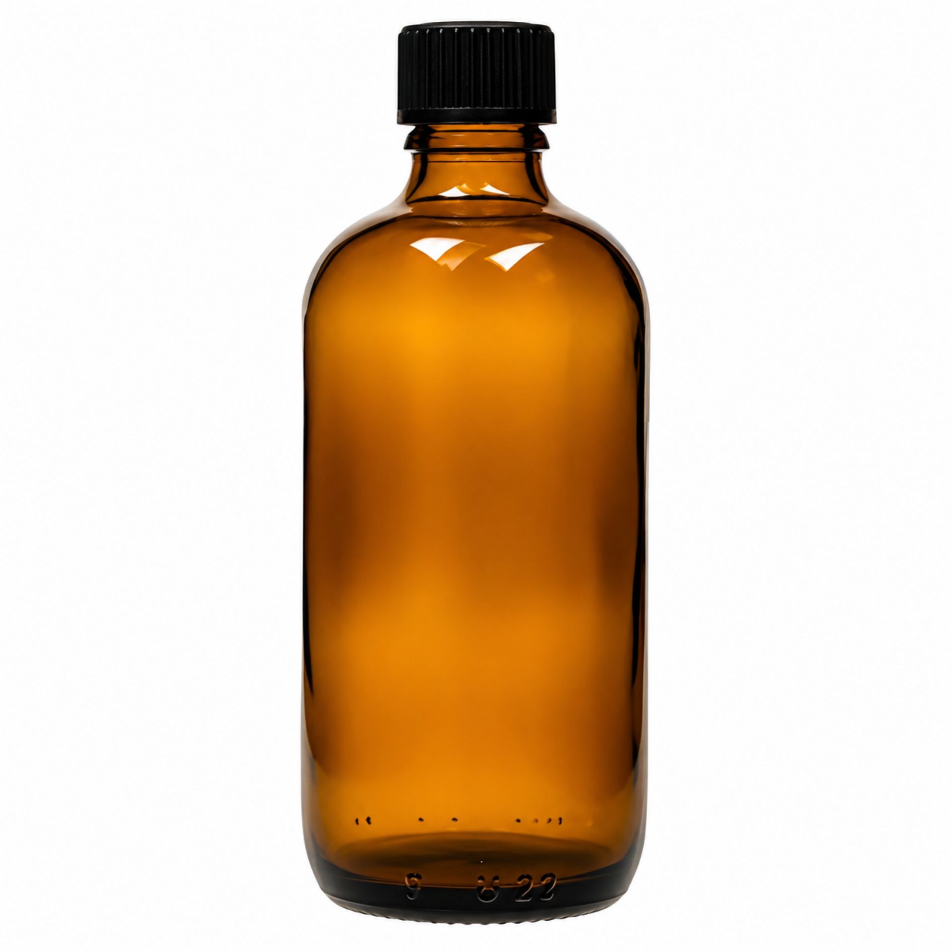 Braune 100 ml Tropfflasche mit Tropfeinsatz für präzise Dosierung von Flüssigkeiten