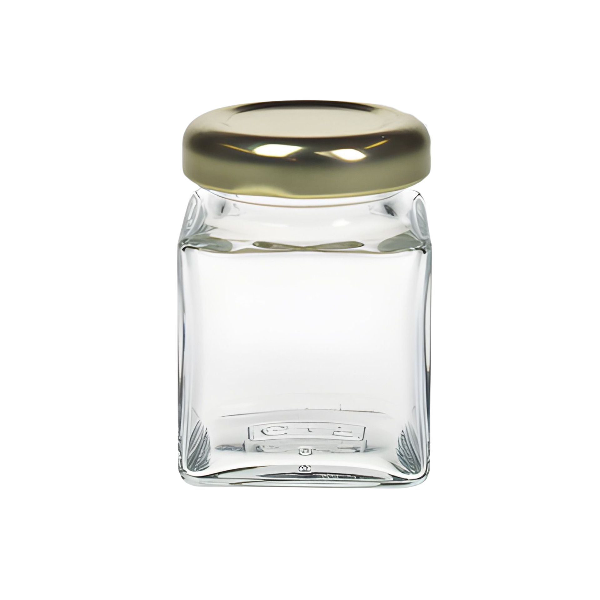 Einmachglas   50 ml Quadratglas