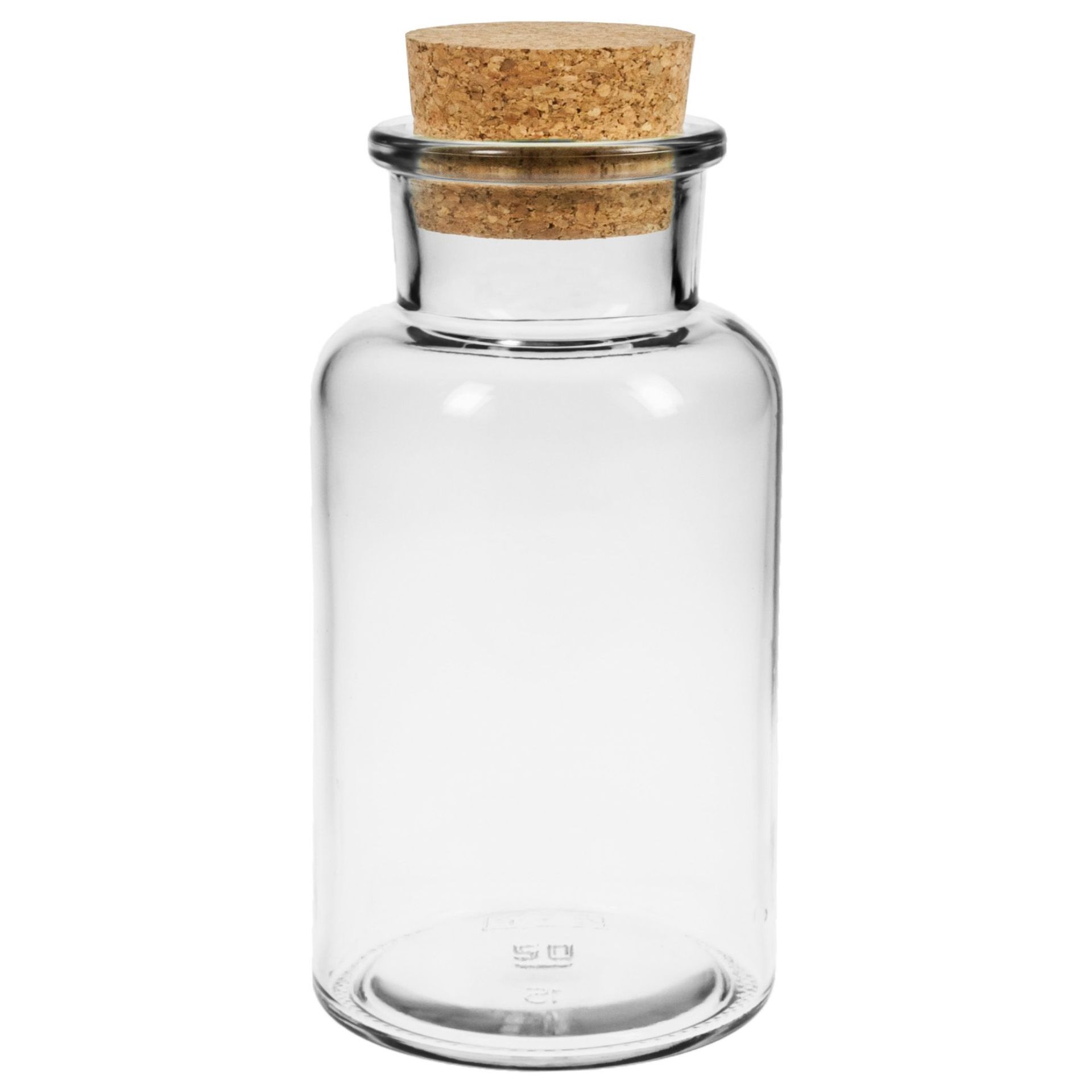 Korkenglas  300 ml Gewürzglas rund