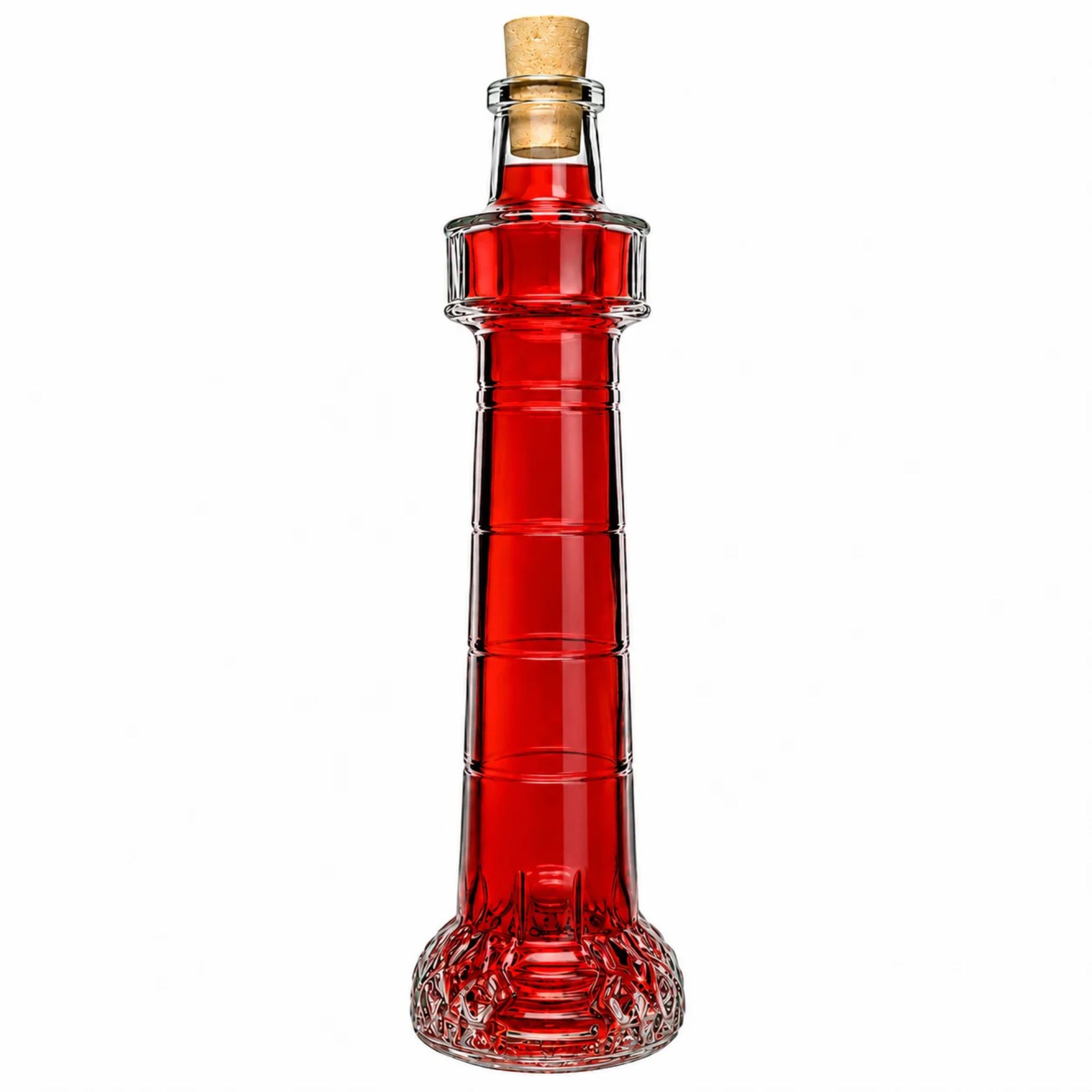 Glasflasche  200 ml Leuchtturm