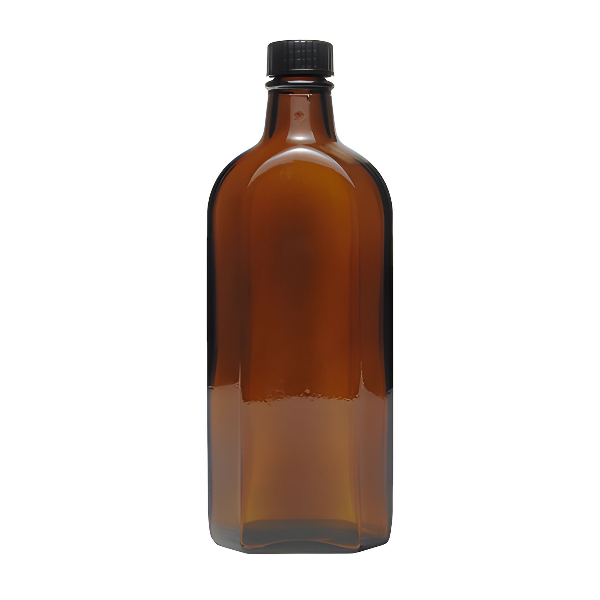 Apothekerflasche  250 ml Meplatflasche braun