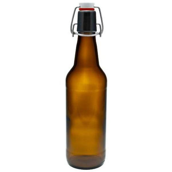 Bügelverschlussflasche 500 ml braun Bierflasche 