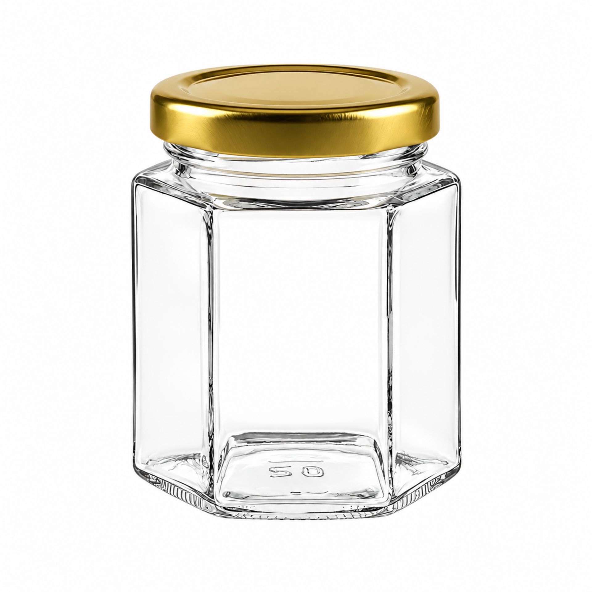 Einmachglas  196 ml Sechseckglas