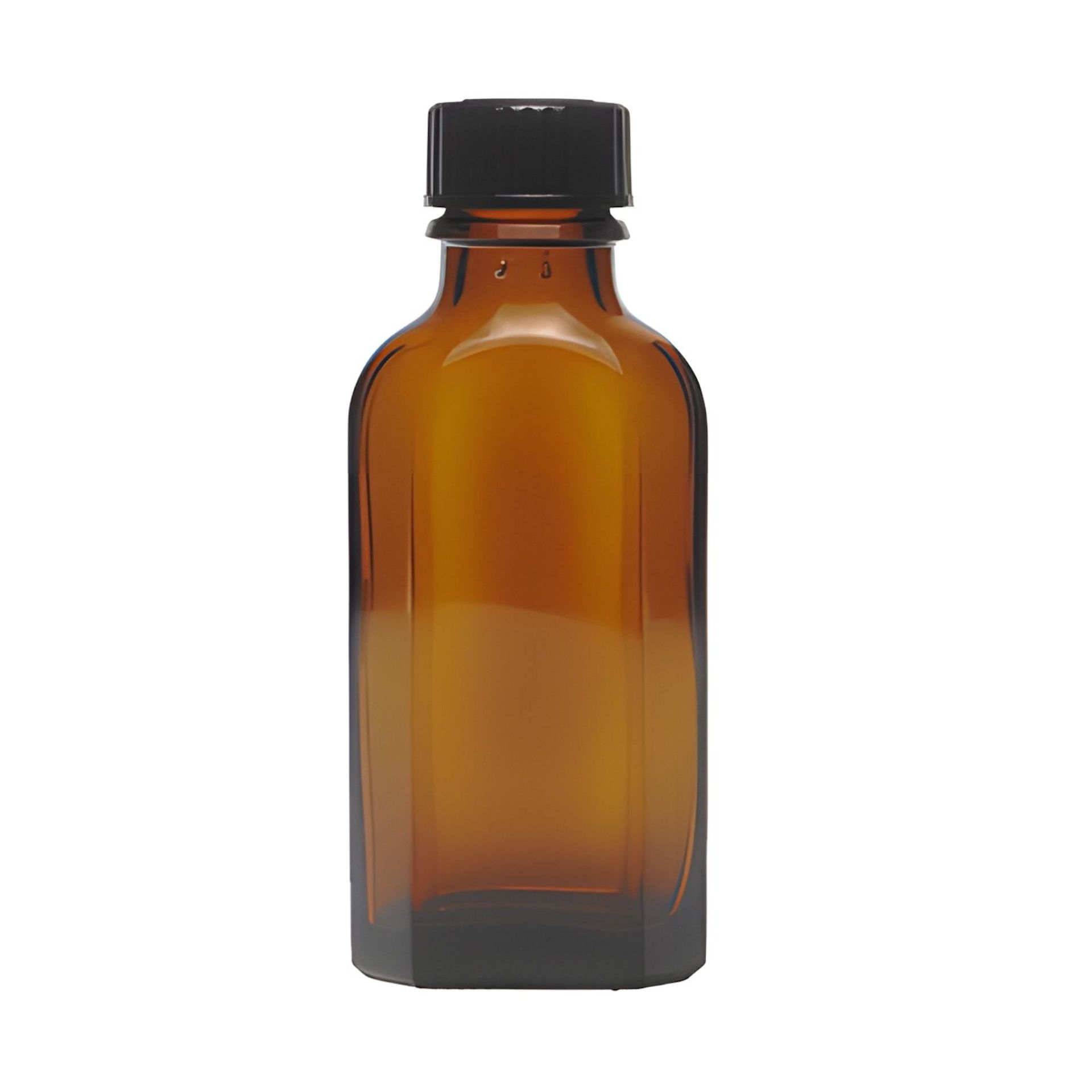 Apothekerflasche   50 ml Meplatflasche braun