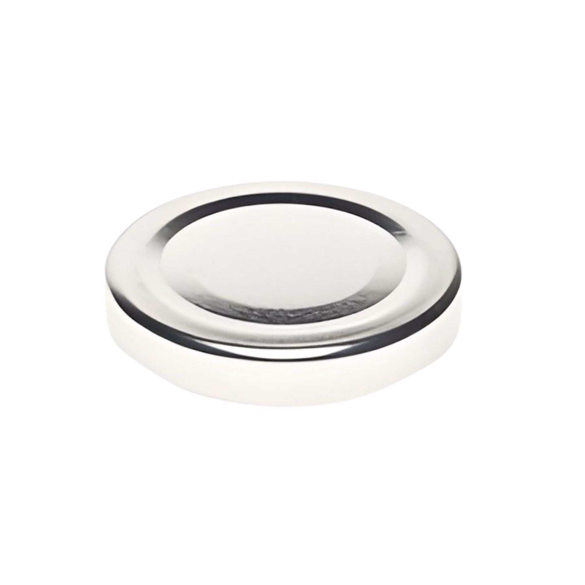 Twist-Off Deckel  TO 48 / 5 cm Silber pasteurisierbar
