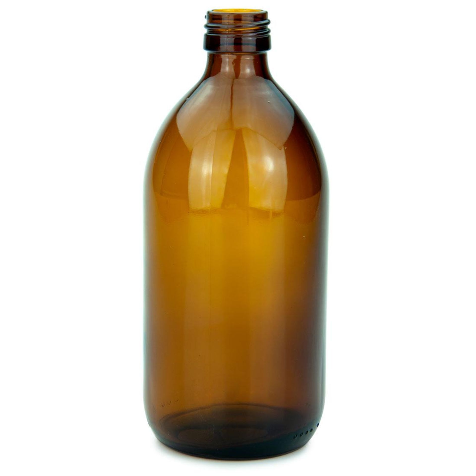 Braune 500 ml Sprühflasche aus Glas mit Triggeraufsatz, ideal für umweltfreundliches Reinigen und Pflanzensprühen.