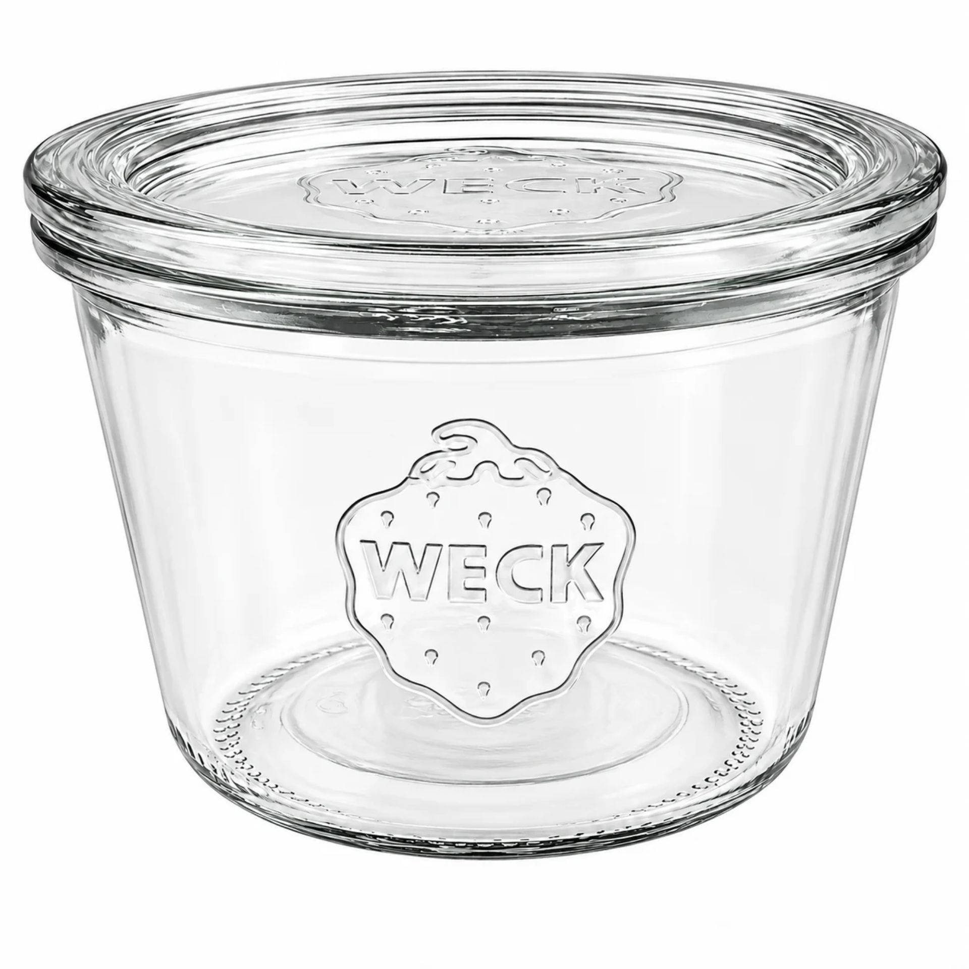 WECK Sturzglas  370 ml Einmachglas mit Deckel 1/4 Liter