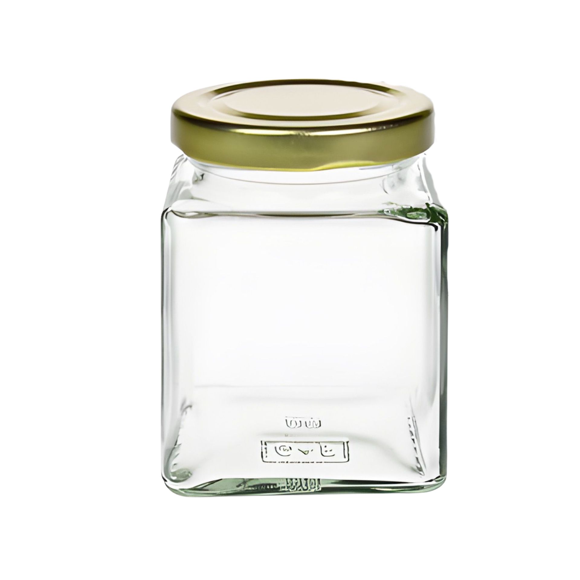 Einmachglas  218 ml Quadratglas