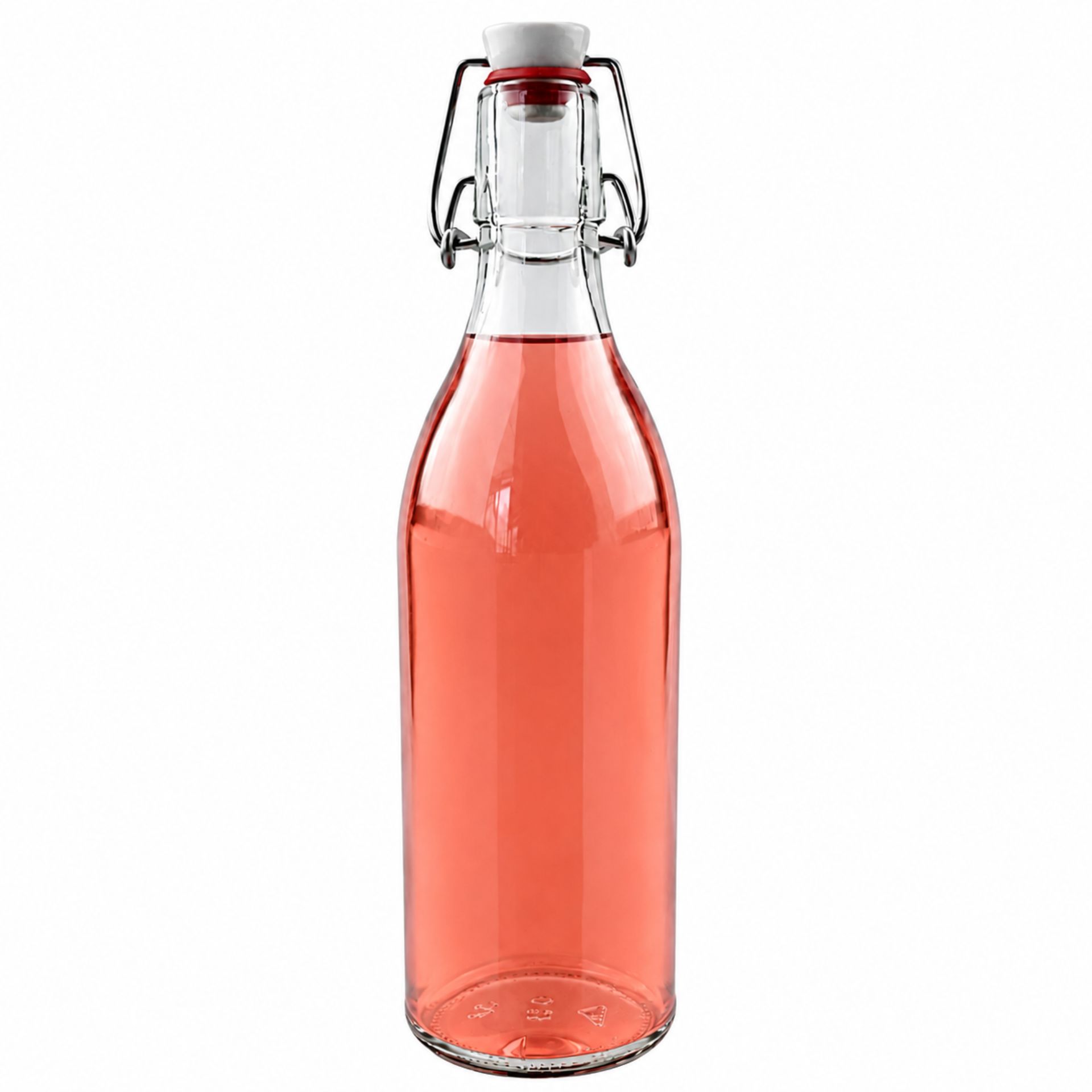 Bild von sechs E-Lan 500 ml Flaschen, die auf flaschen-glaeser-und-dosen.de angeboten werden.