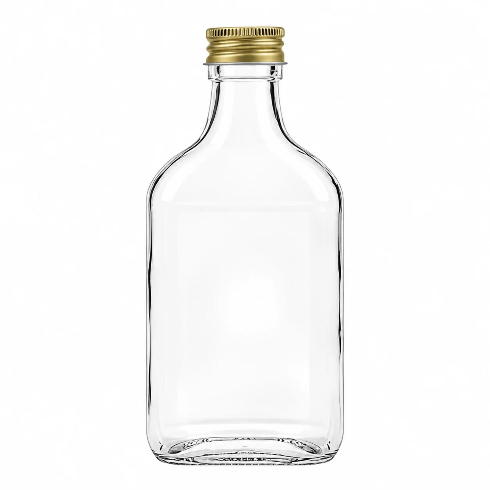 Glasflasche  200 ml Taschenflasche