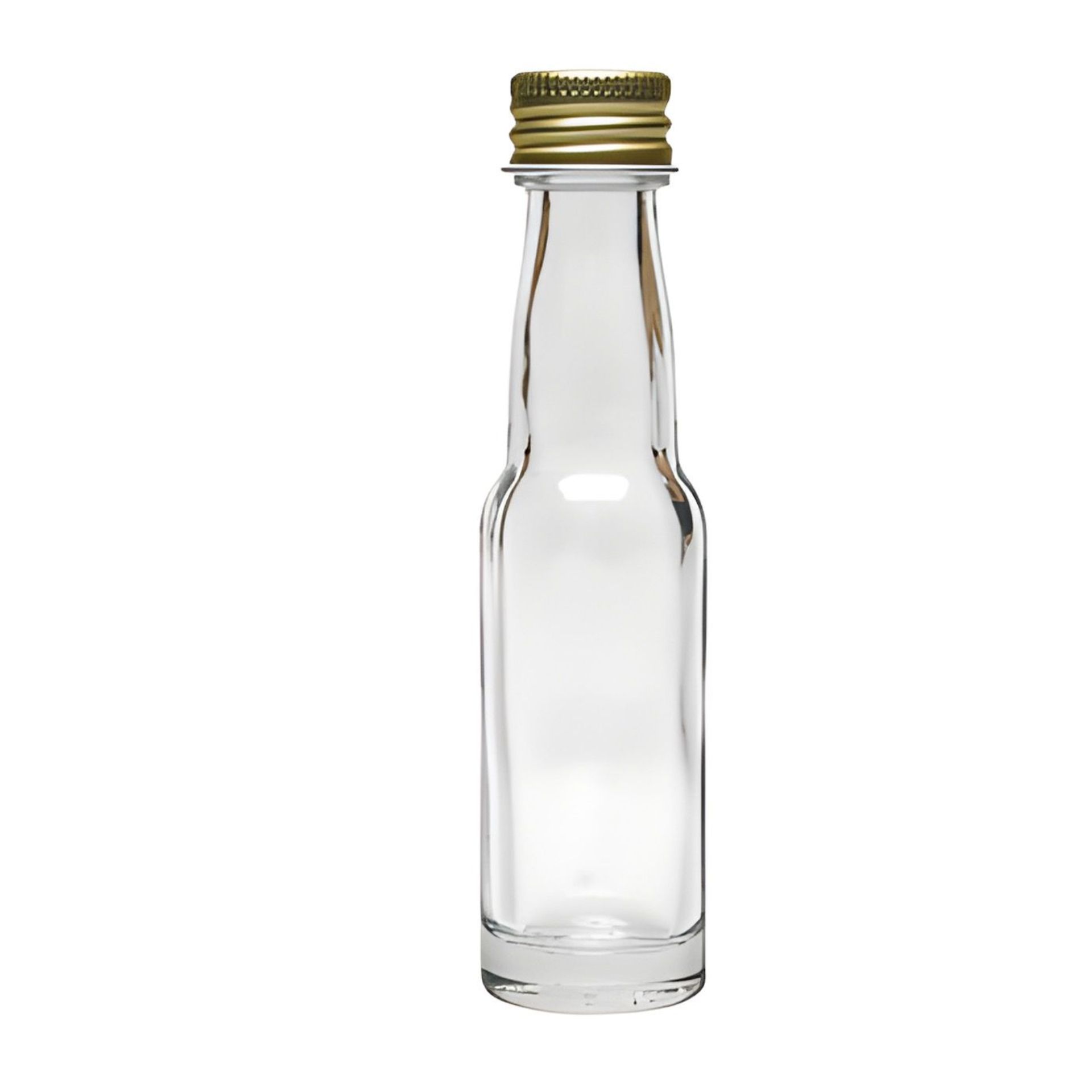 Glasflasche   20 ml Kropfhals Mini