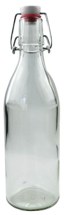 Glasflasche 500 ml mit Bügelverschluss 