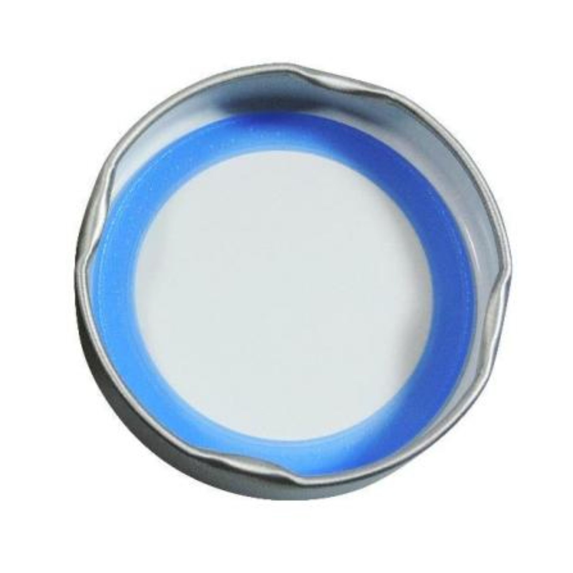 Silberner Schraubverschluss TO 58 Deep BlueSeal PVC-frei – Lebensmittelechter Metalldeckel für Gläser und Flaschen Schraubverschluss Deckel TO 58 Deep Blueseal PVC-frei Silber für Gläser, hochwertige und umweltfreundliche Verschlusslösung