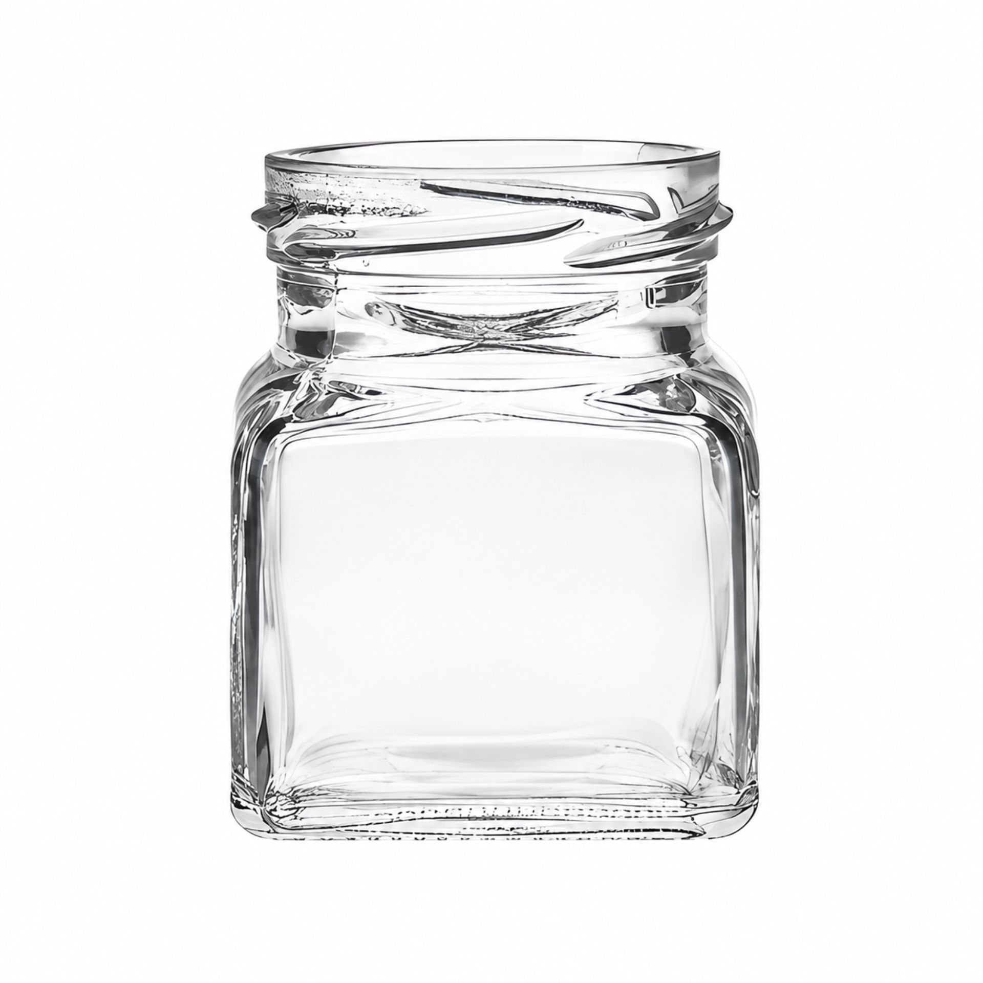 Einmachglas  120 ml Quadratglas
