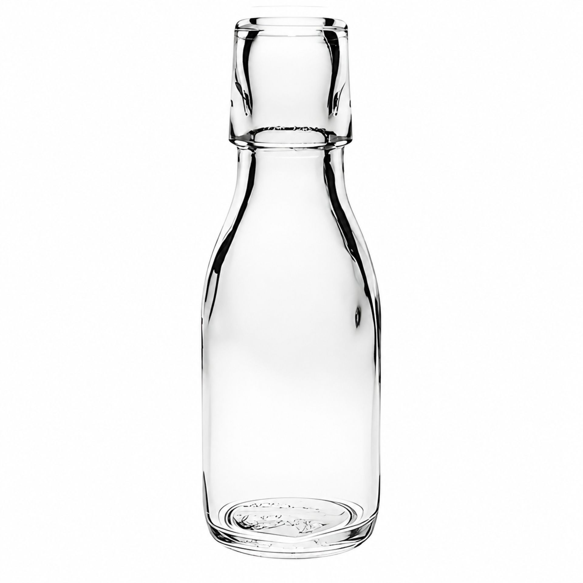 Glasflasche  100 ml mit Bügelverschluss
