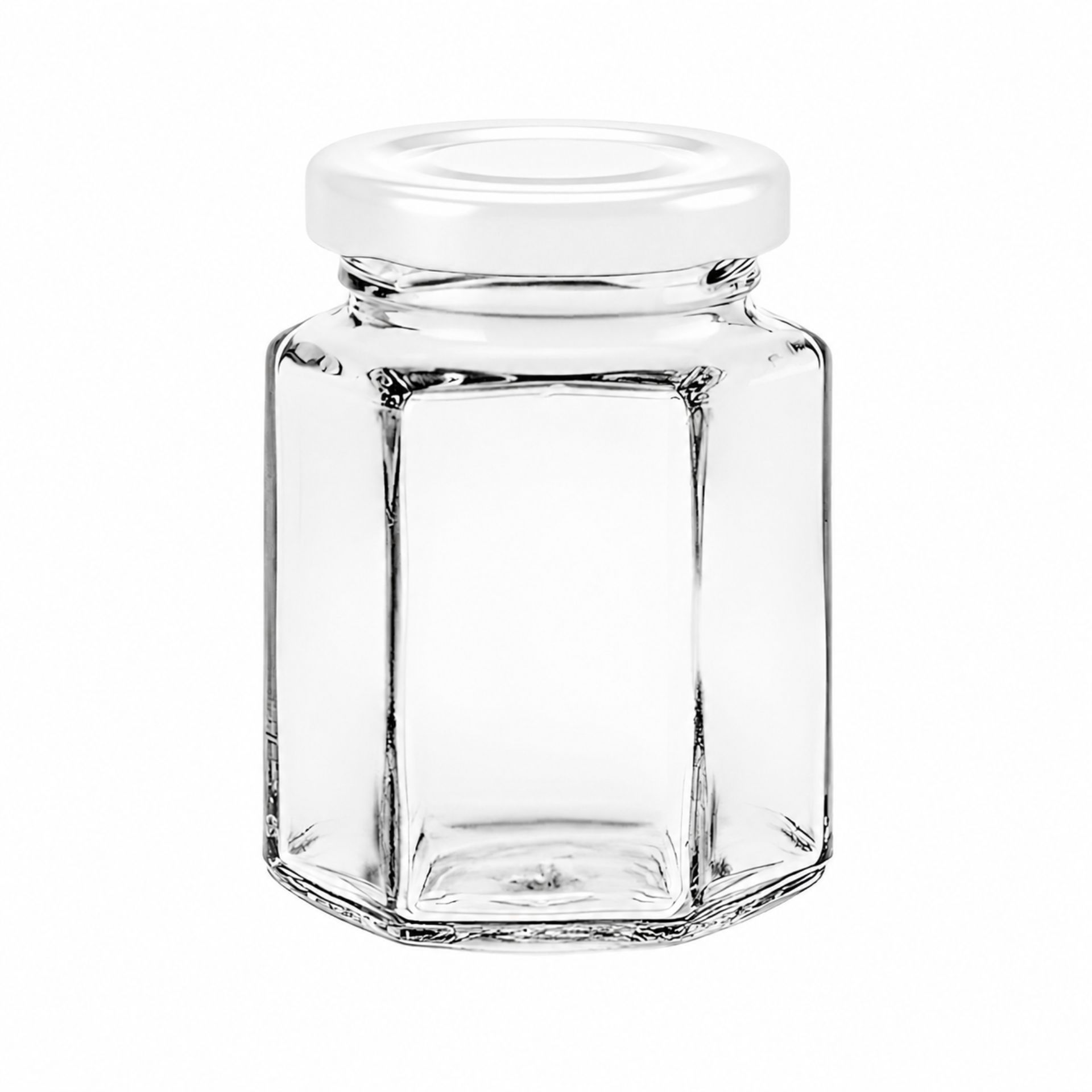 Einmachglas  110 ml Sechseckglas
