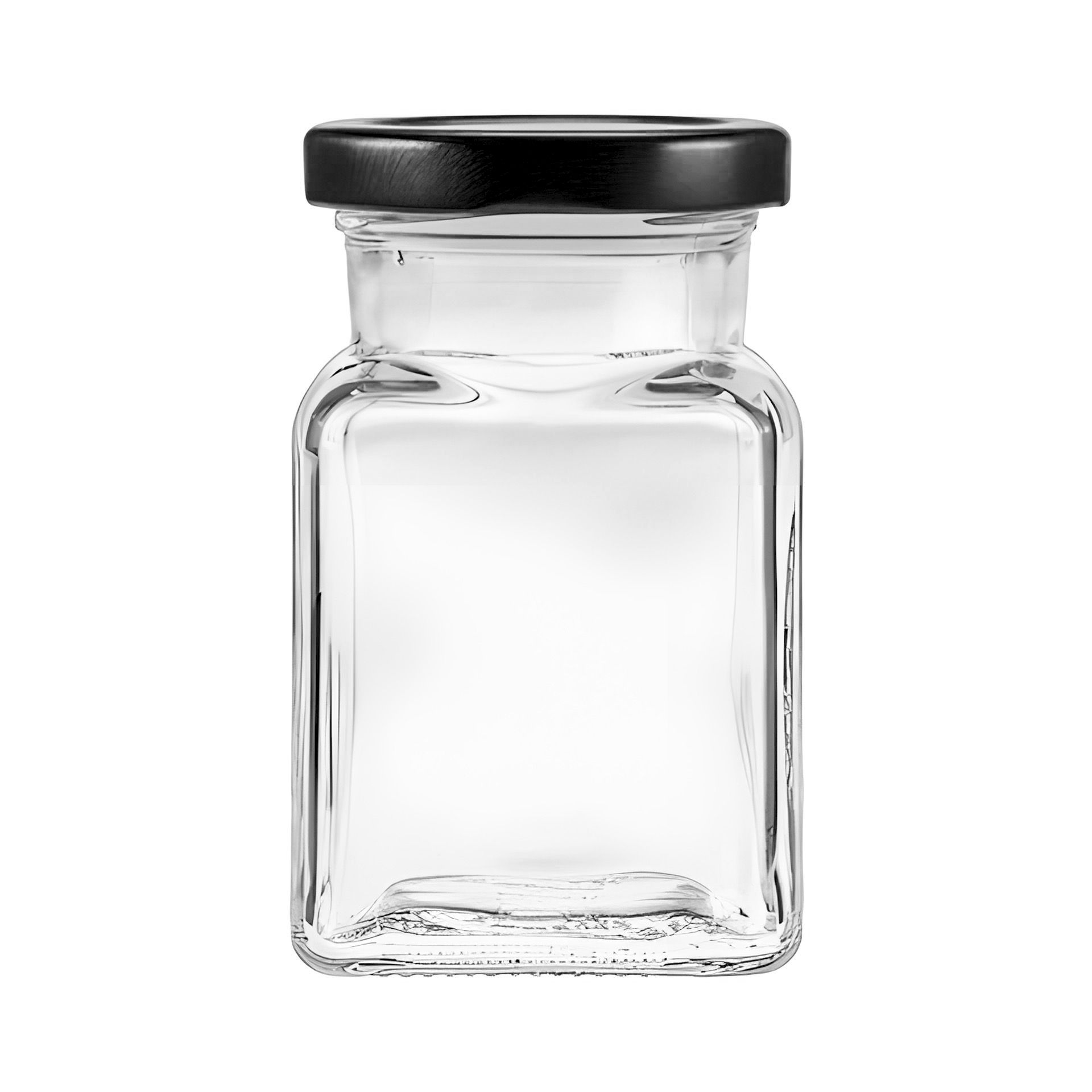 Einmachglas  150 ml Quadratglas
