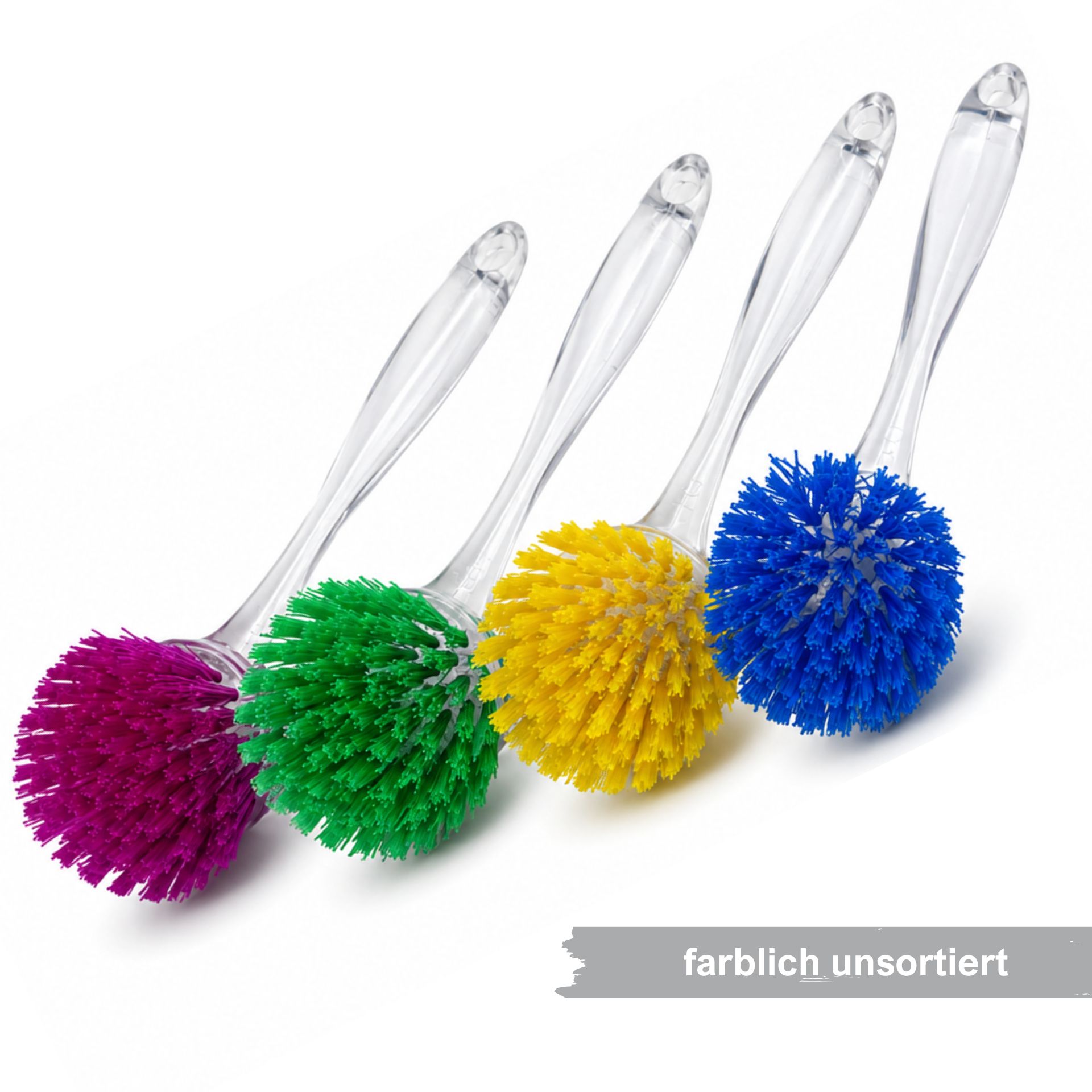 Spülbürste bunt - farblich unsortiert 22x5,5 cm