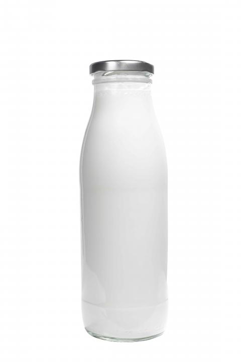 Glasflasche  500 ml Milchflasche