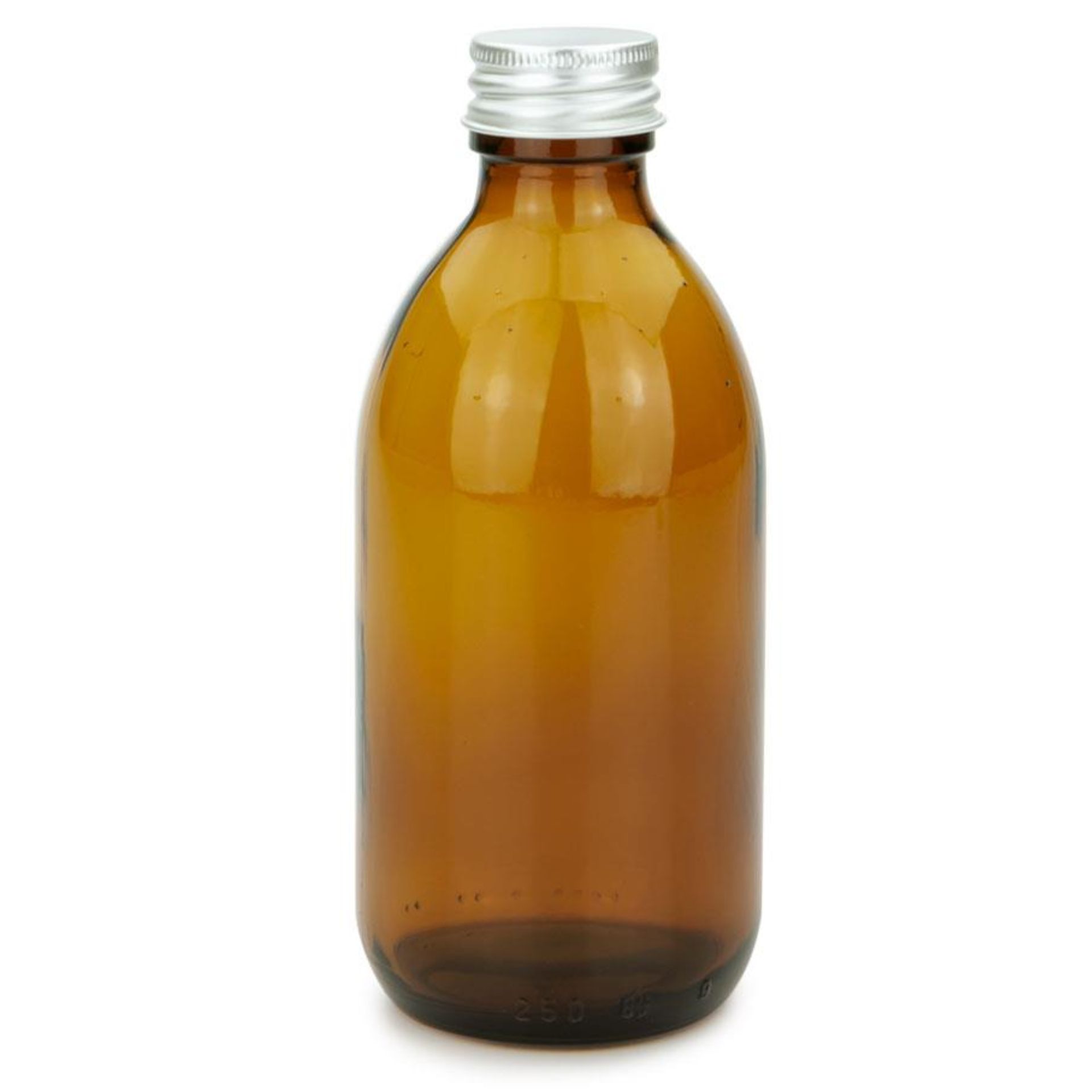 Apothekerflasche  250 ml Glas Schraubdeckel