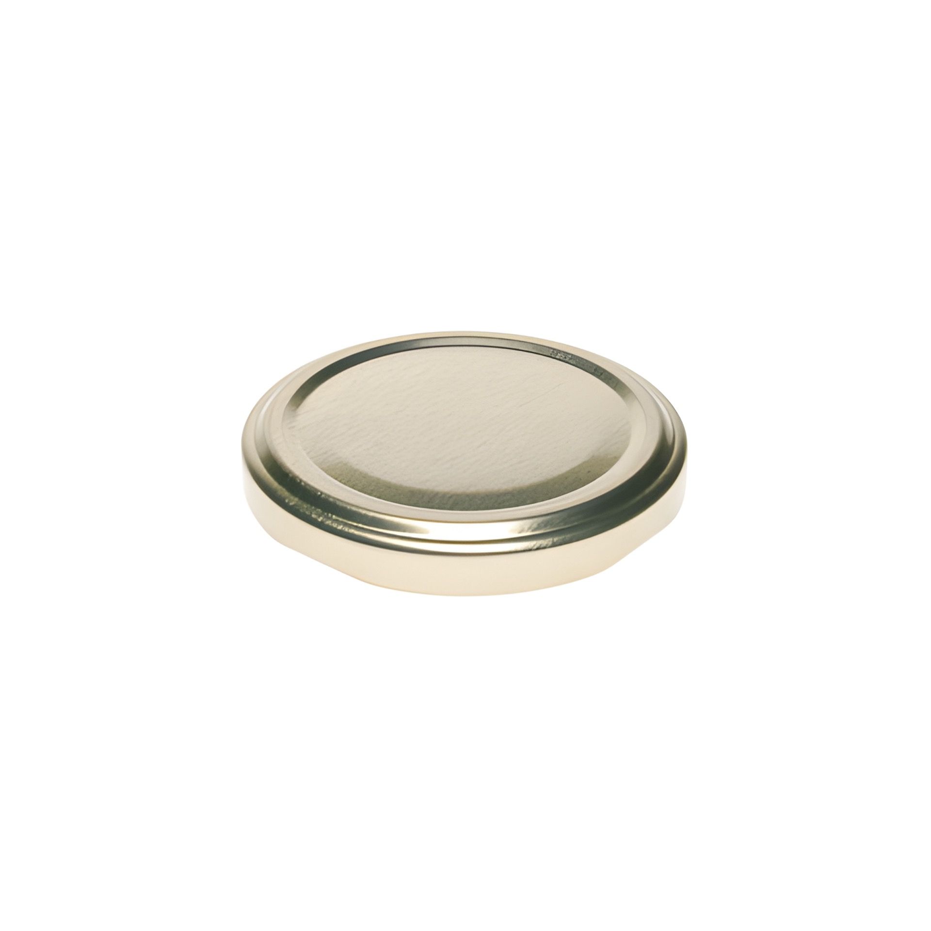 Twist-Off Deckel  TO 63 / 6,6 cm gold pasteurisierbar
