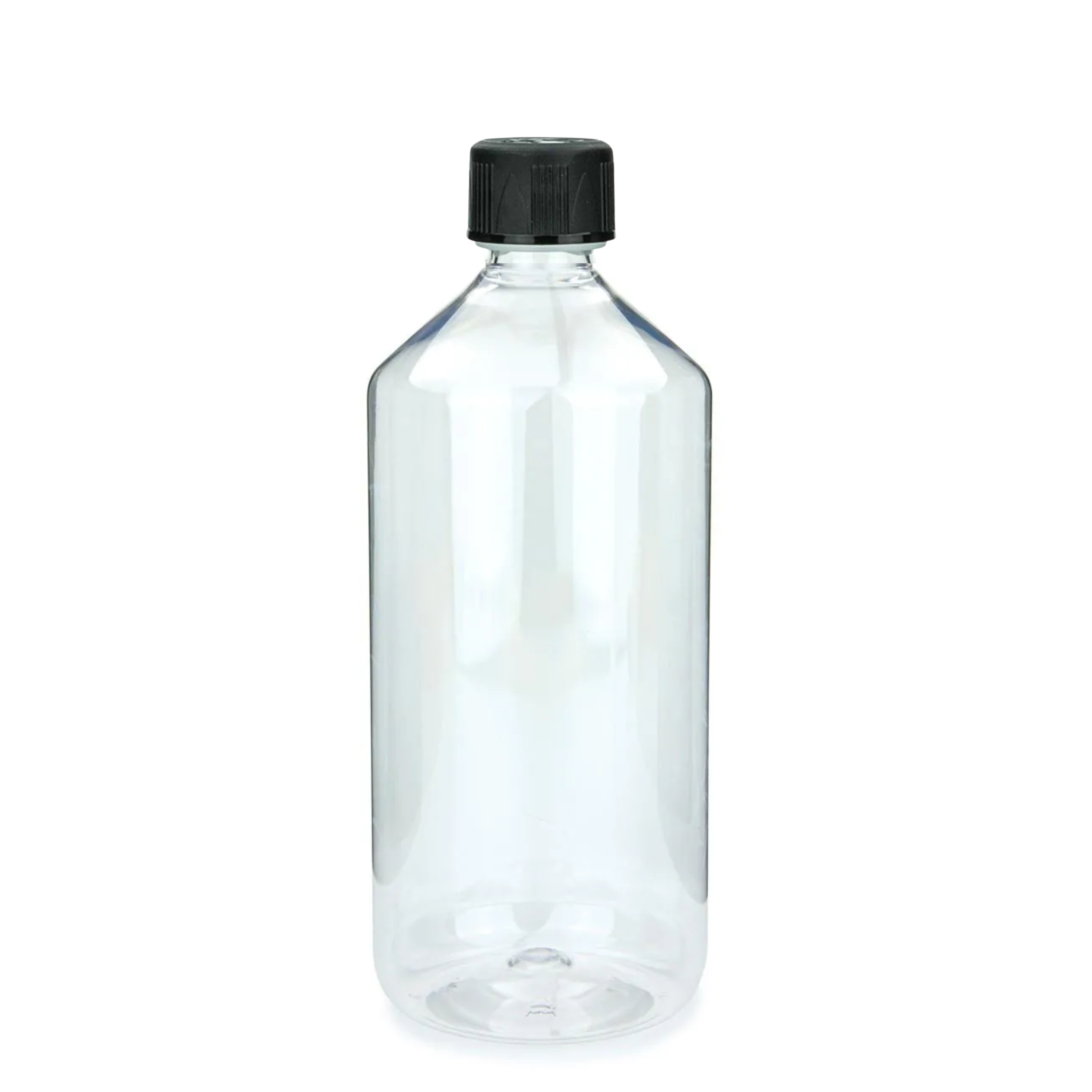 mikken Laborflasche 1000 ml aus PET Kunststoff Chemikalienflasche mit Schraubverschluss 1 Liter