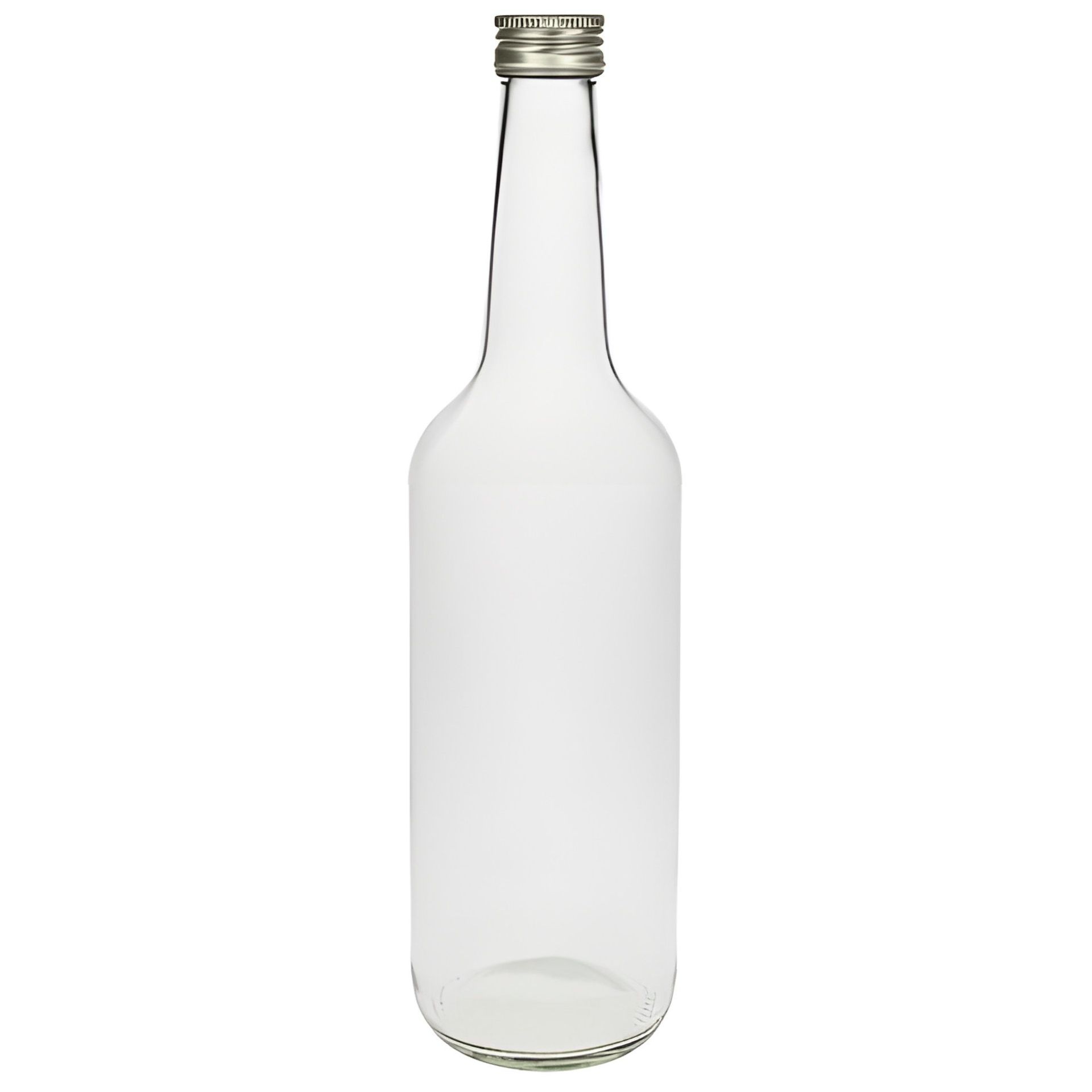 Glasflasche 700 ml rund