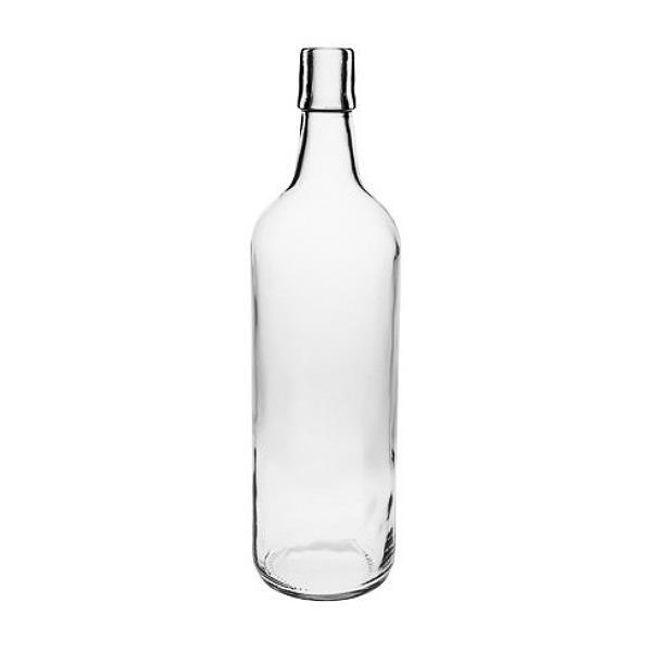 Glasflasche 1000 ml für Bügelverschluss