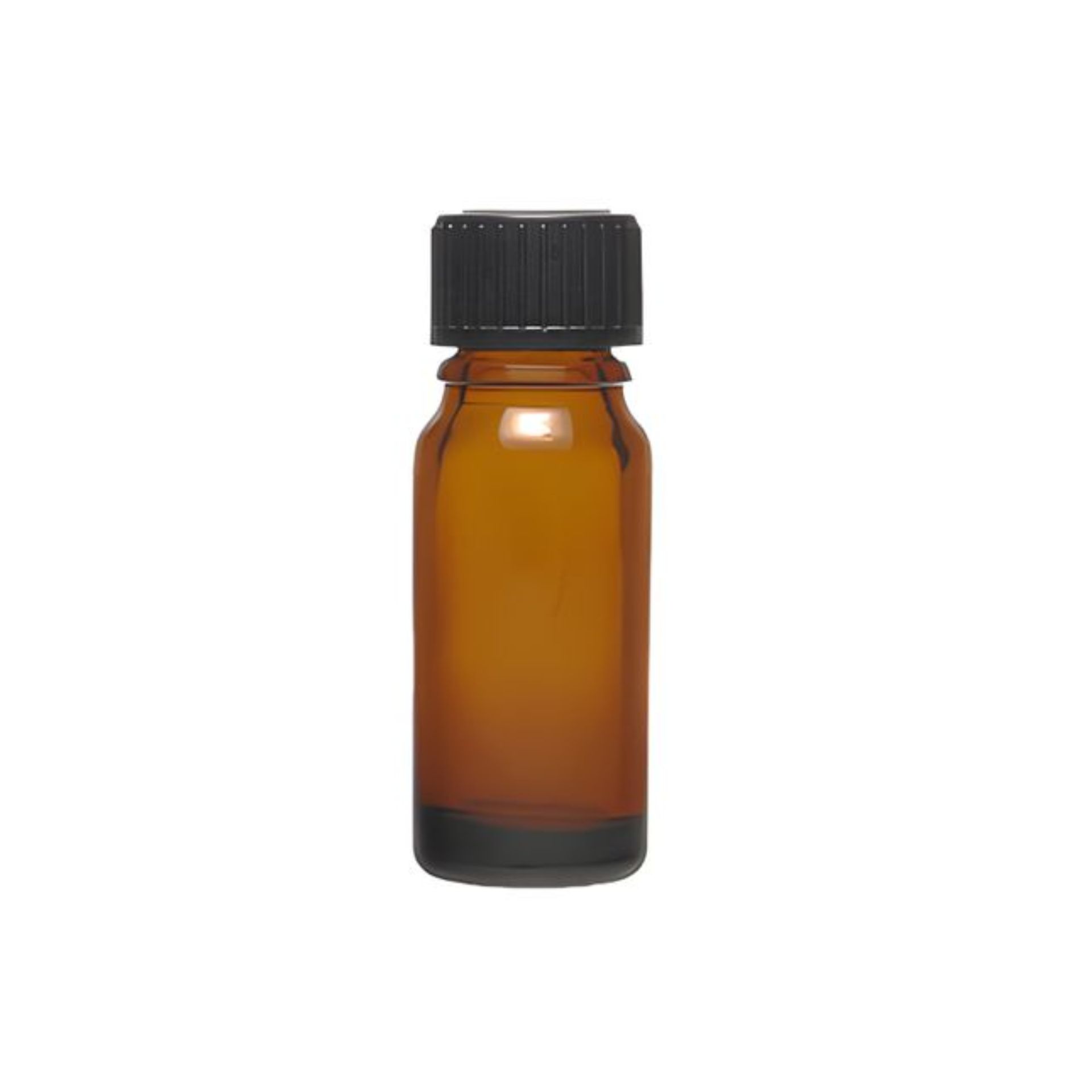 Apothekerflasche   10 ml braun mit Schraubverschluss