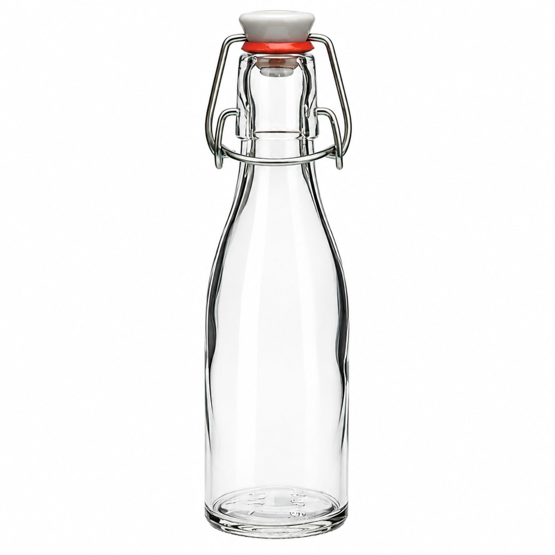 Glasflasche  200 ml mit Bügelverschluss