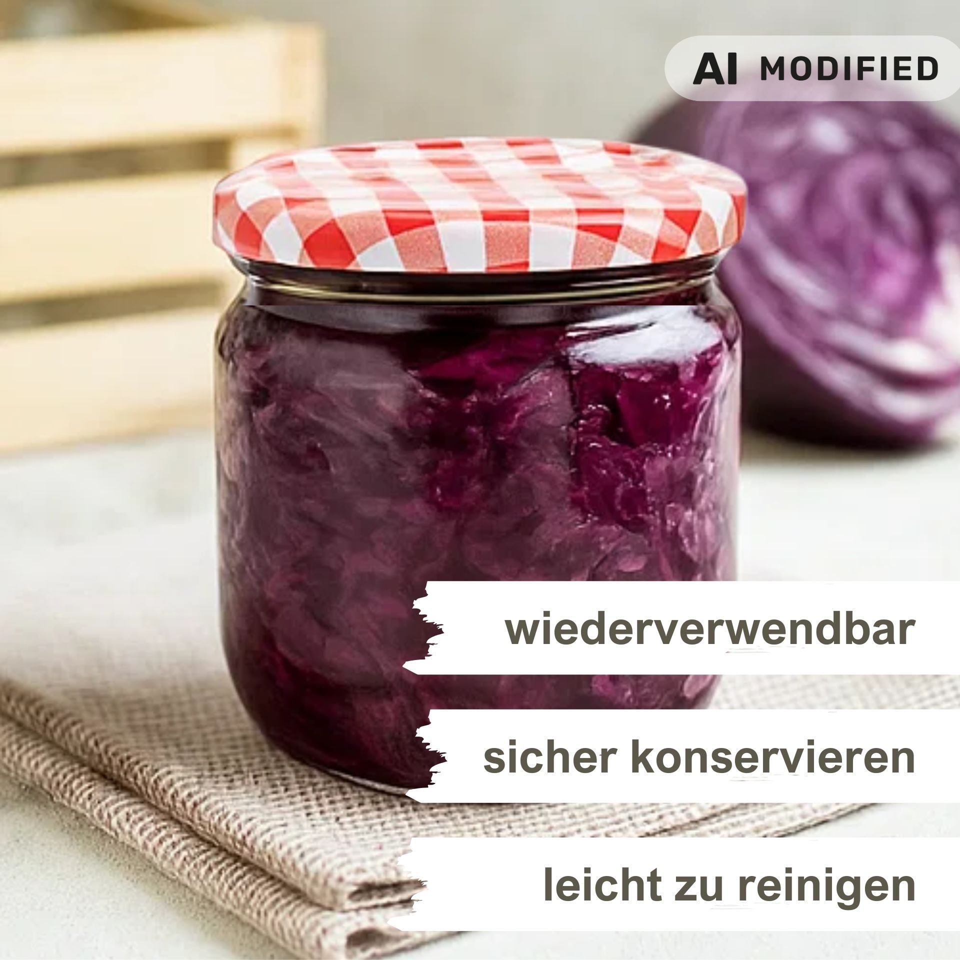 Einmachglas  425 ml Marmeladenglas