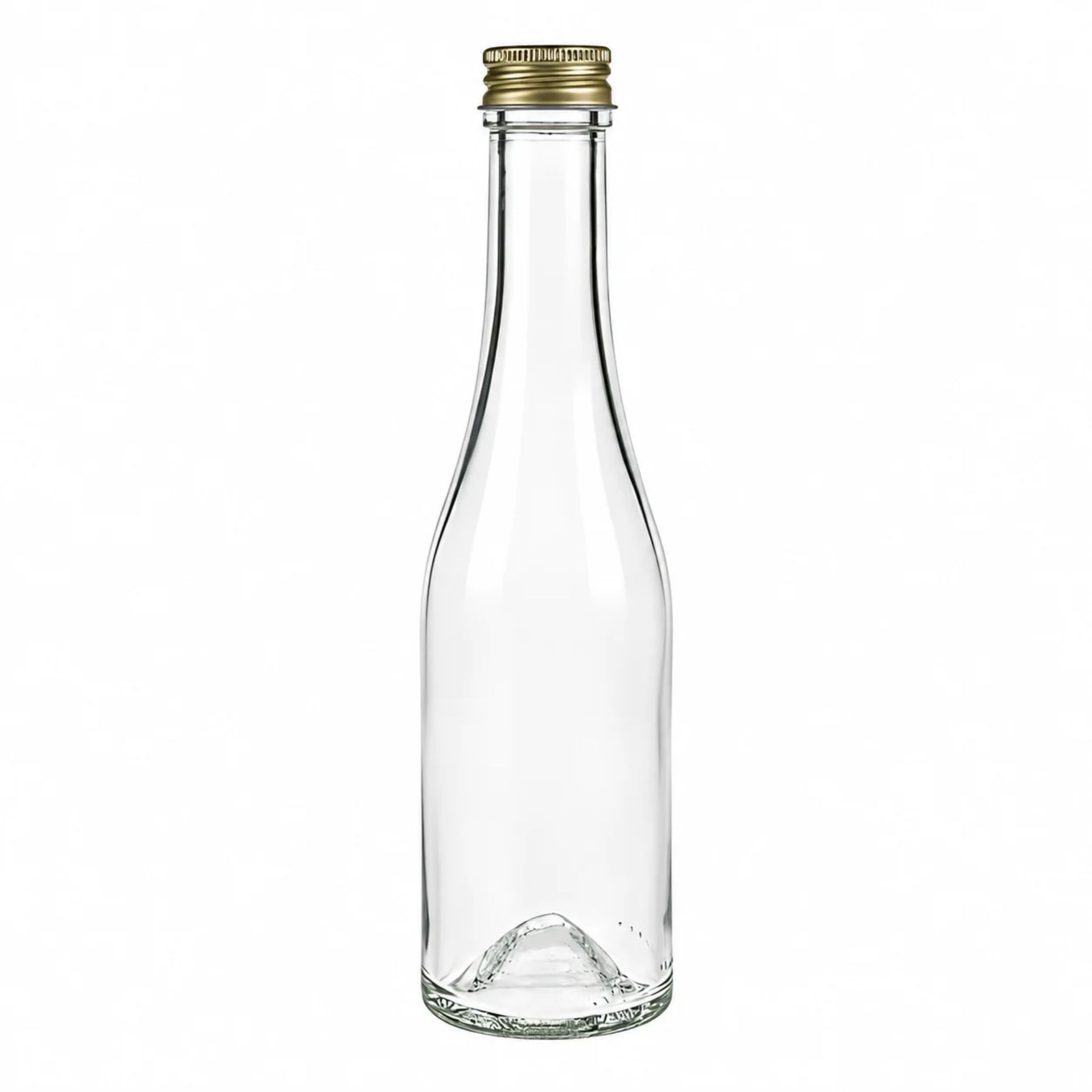 Glasflasche  200 ml Sektform