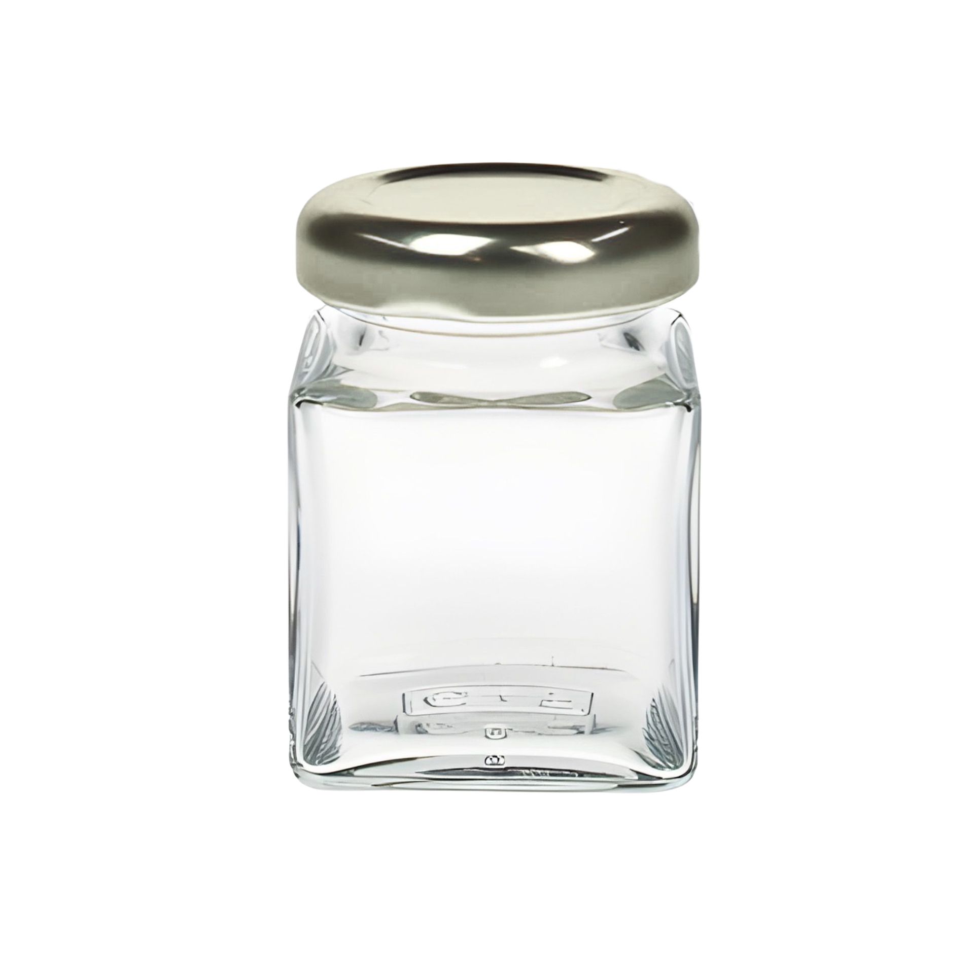 Einmachglas   50 ml Quadratglas