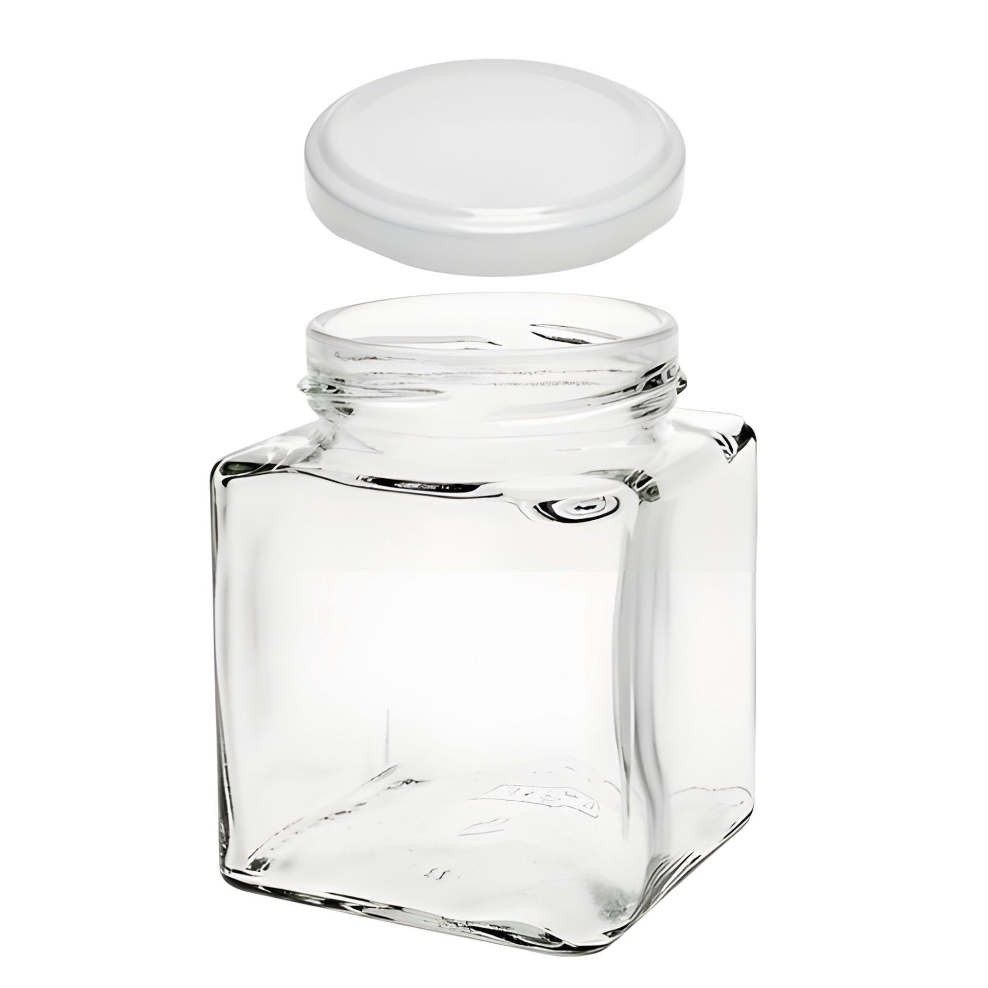 Einmachglas  212 ml Quadratglas