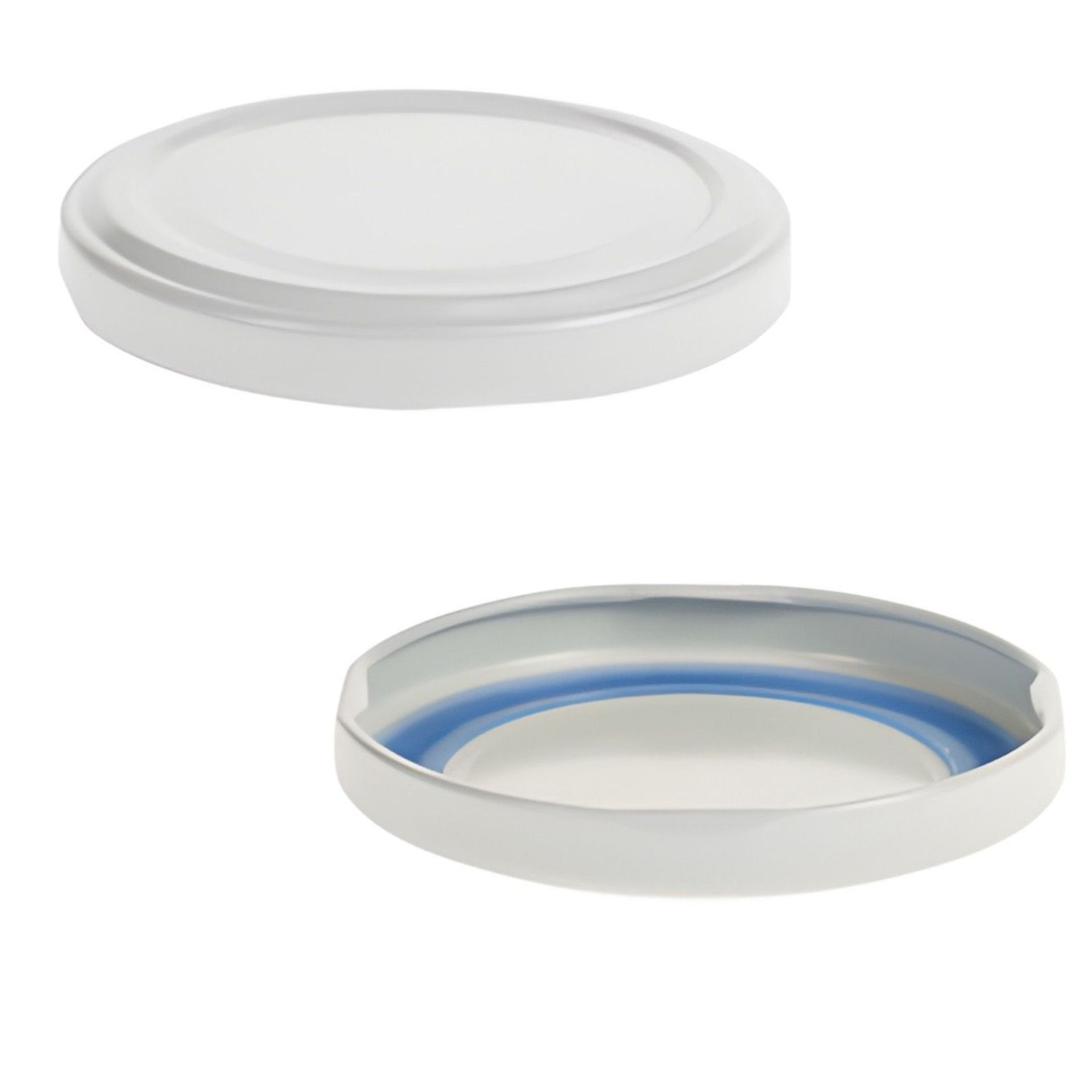 Twist-Off Deckel  TO 66/ 6,9 cm BLUESEAL PVC-frei Weiß pasteurisierbar 