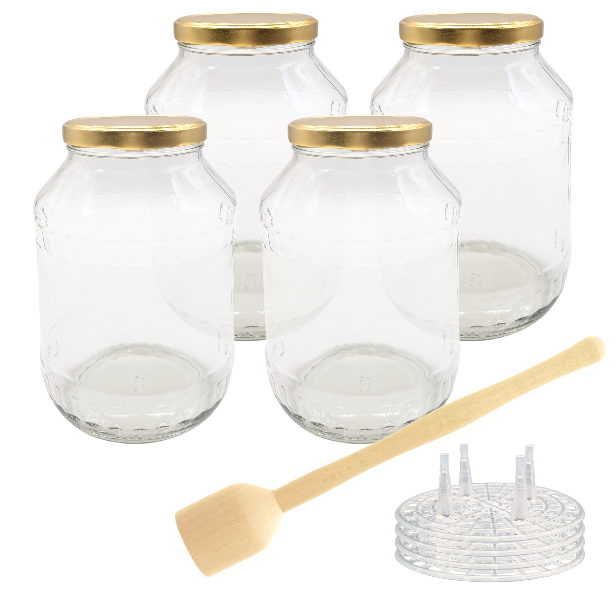 Fermentier Starter Set 4 x 2,65 Liter 