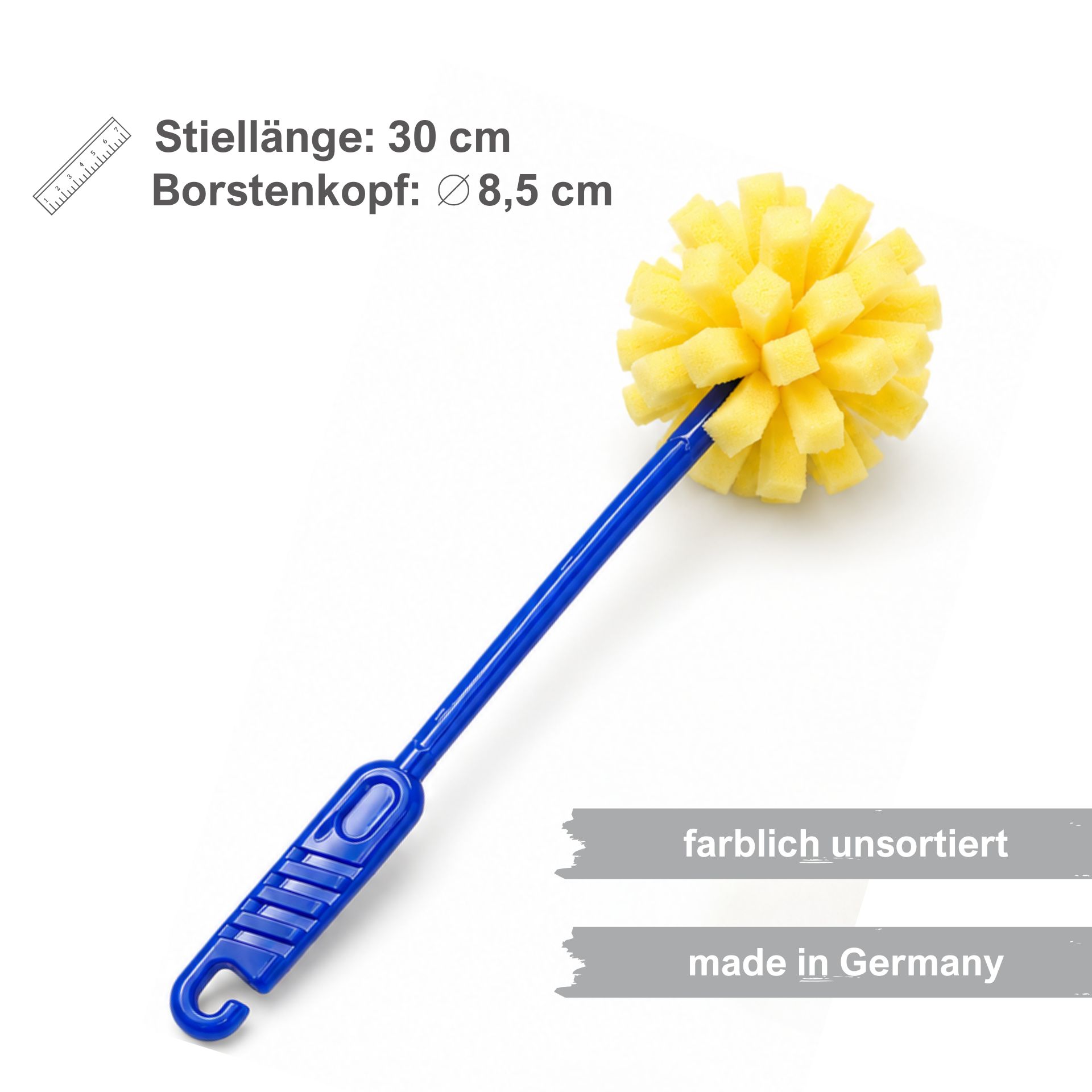 Spülbürste für Weithalsgläser / Isolierkannen 30x8,5 cm