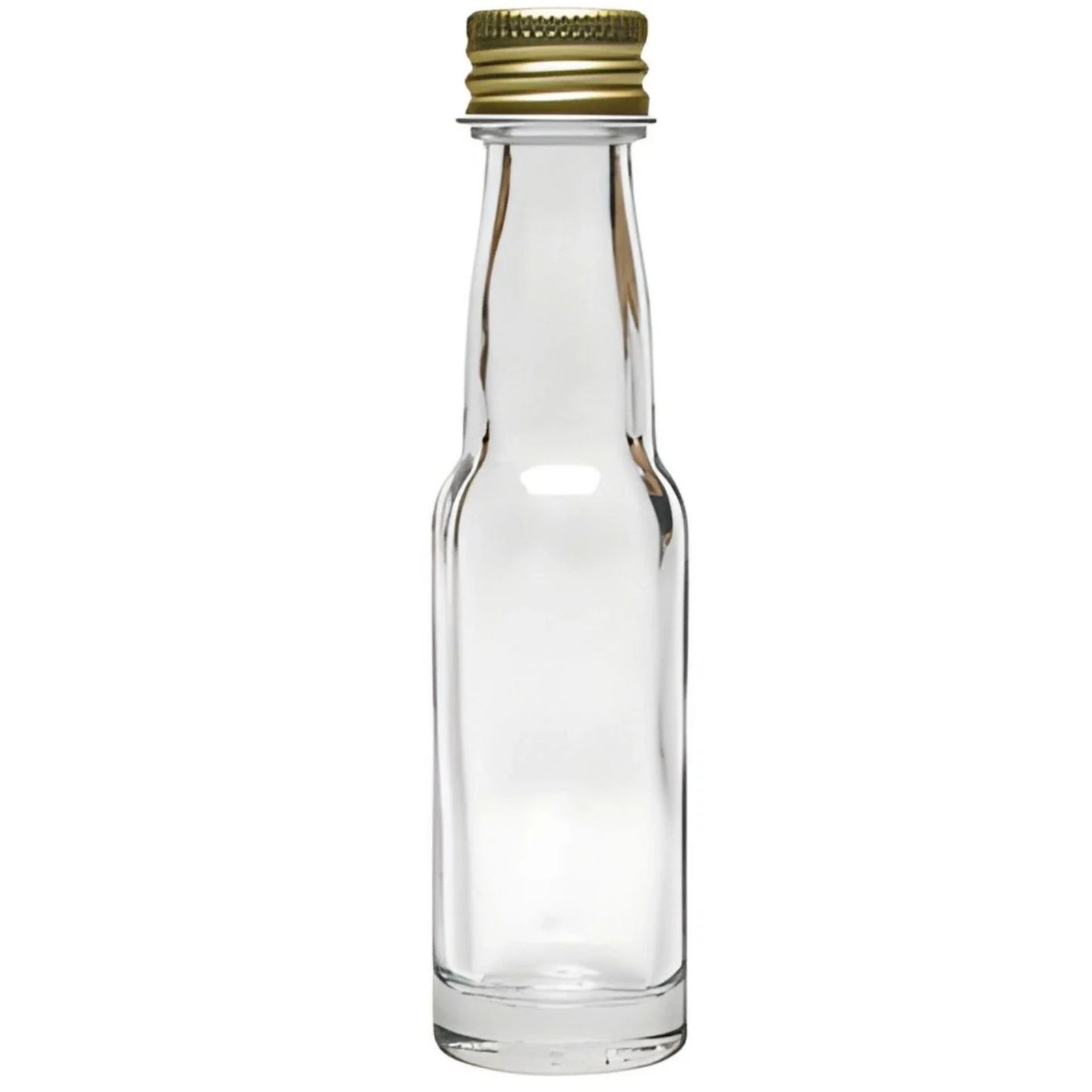 Glasflasche   20 ml Kropfhals Mini