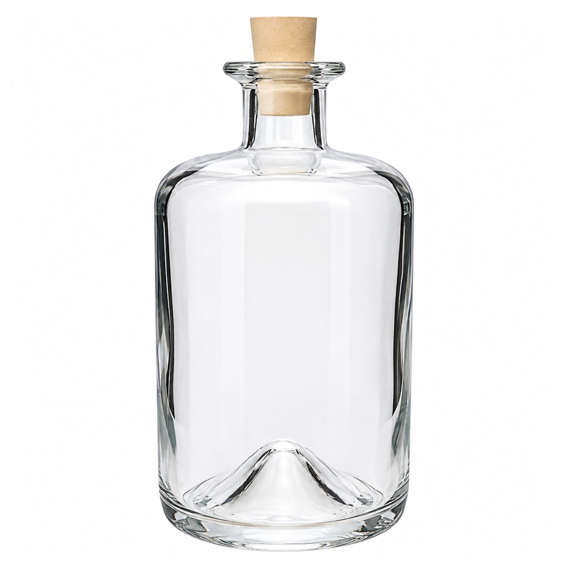 Glasflasche  500 ml Apothekerflasche mit Korken