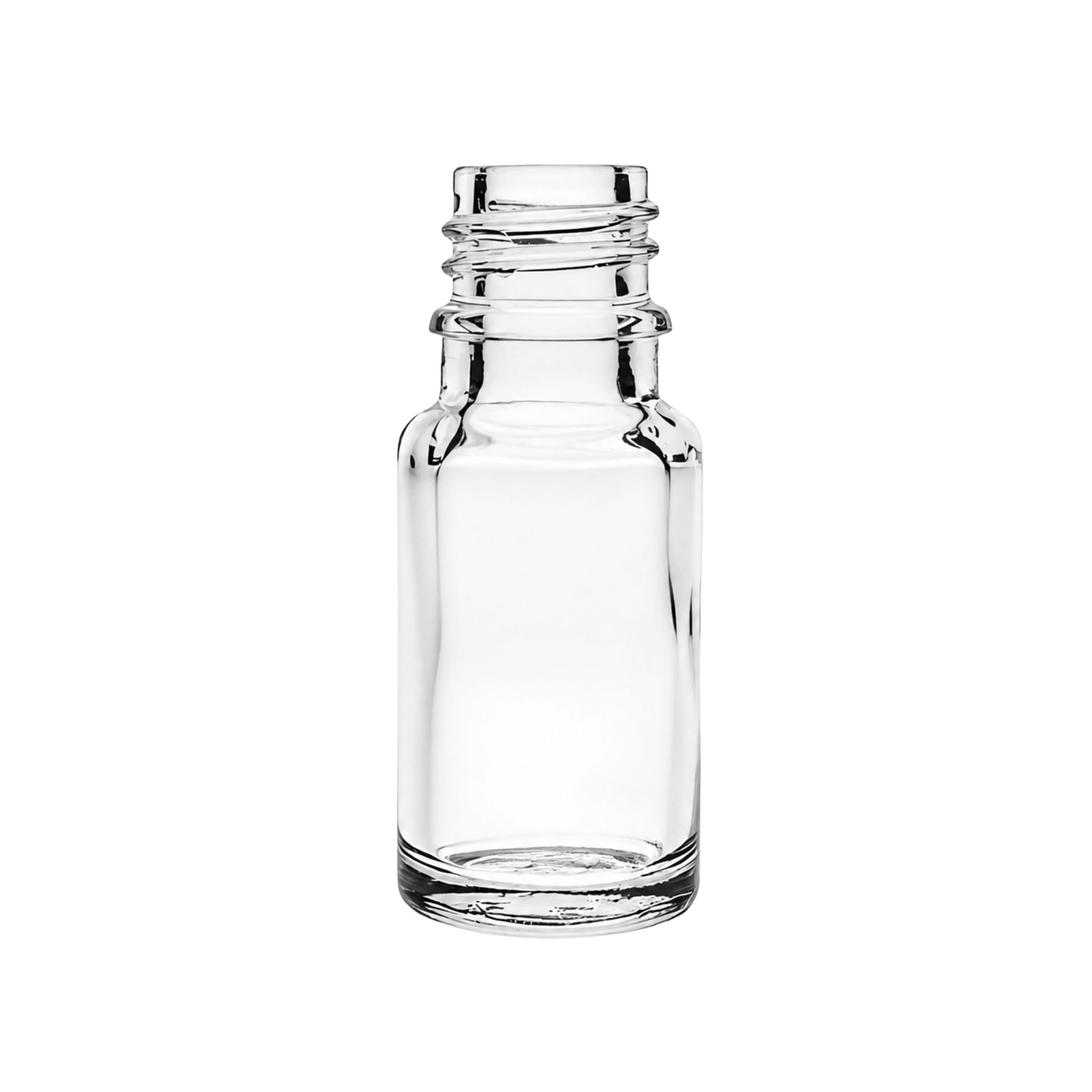 10 ml Tropfflasche mit Dosierflasche und Tropfeinsatz, transparent, perfekt für Präzisionsdosierung von Flüssigkeiten wie ätherische Öle oder Medizin, hochwertige und auslaufsichere Verpackungslösung.