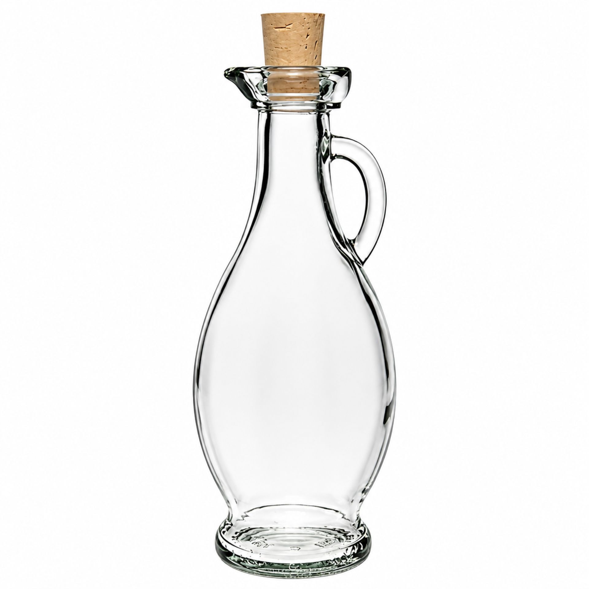 Glasflasche  250 ml Amphore mit Korken