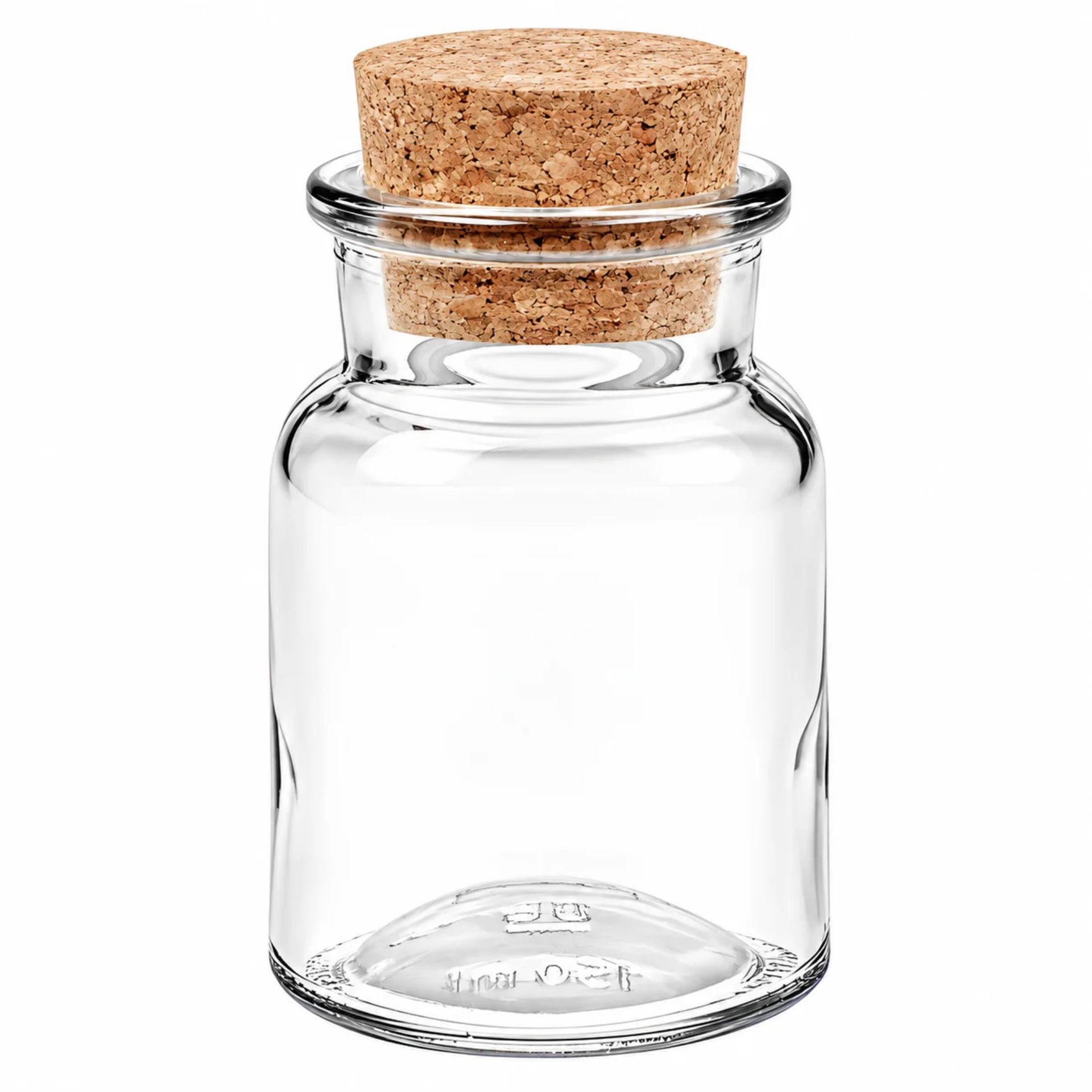 Korkenglas  150 ml Gewürzglas rund