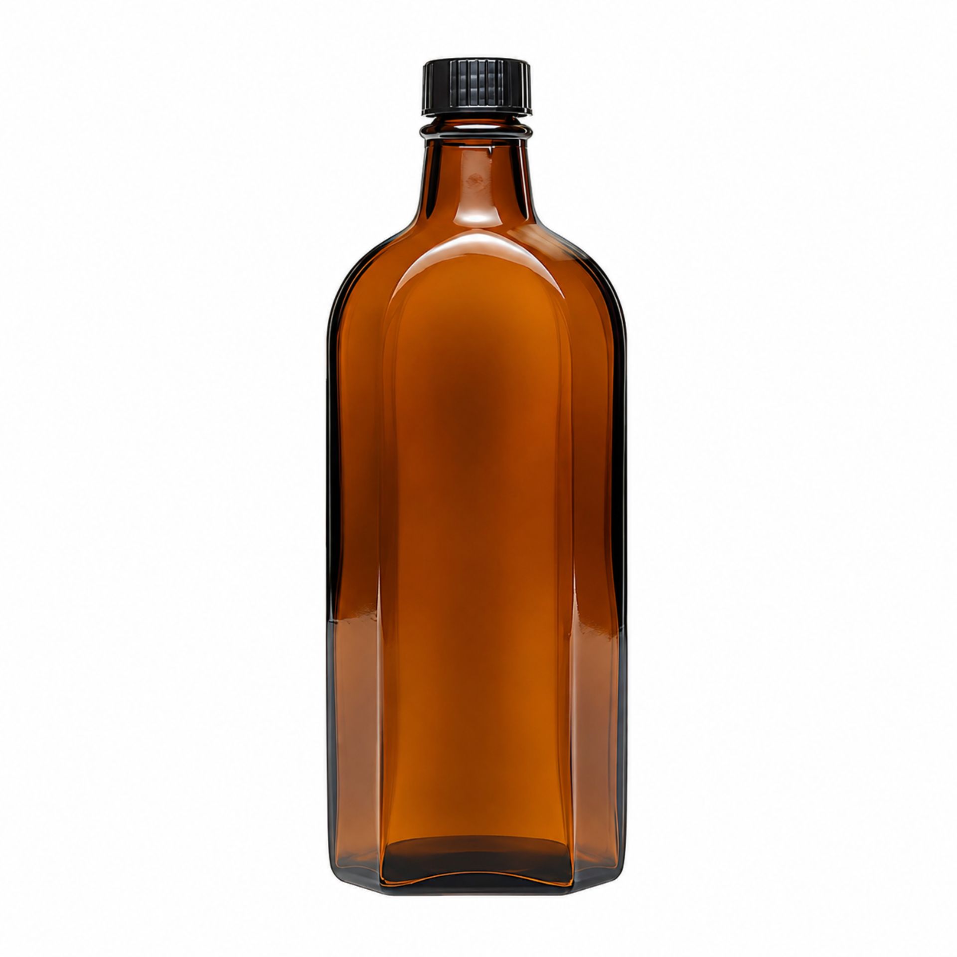 Apothekerflasche  250 ml Meplatflasche braun