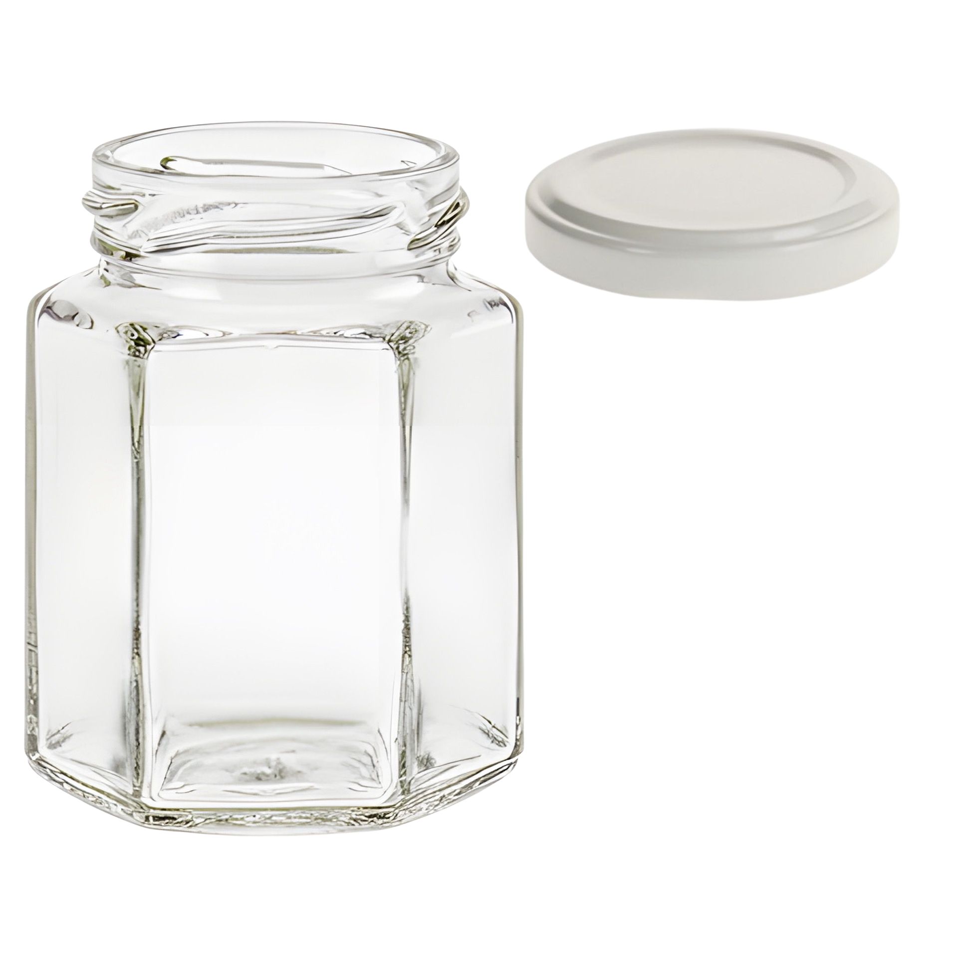 Einmachglas 110 ml Sechseckglas Einmachglas 110 ml Sechseckglas